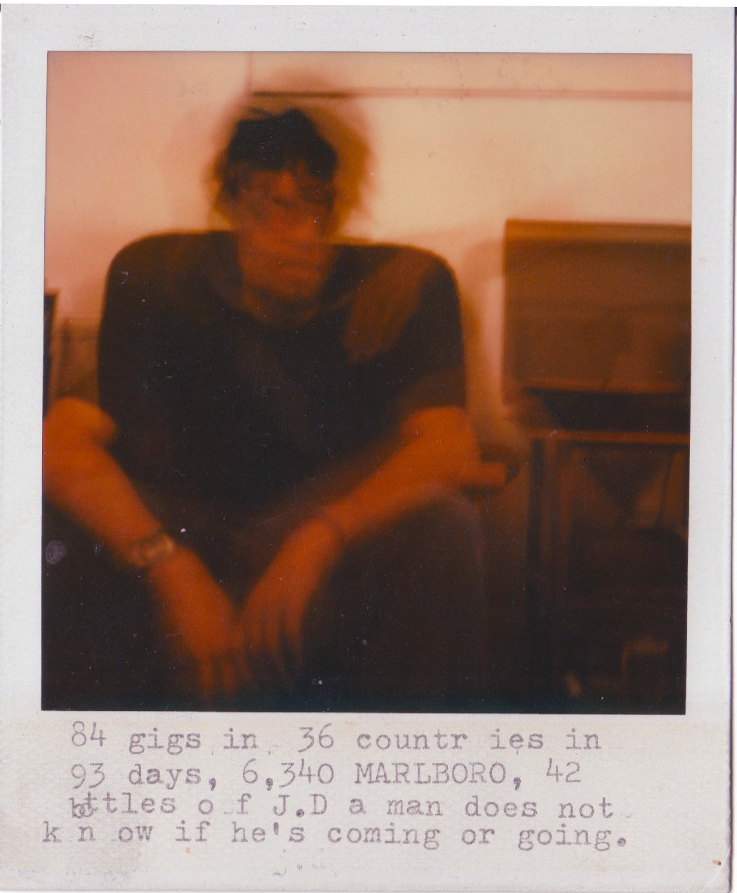 Polaroid narrative taken one drunken night in Brighton with Ewen Spencer