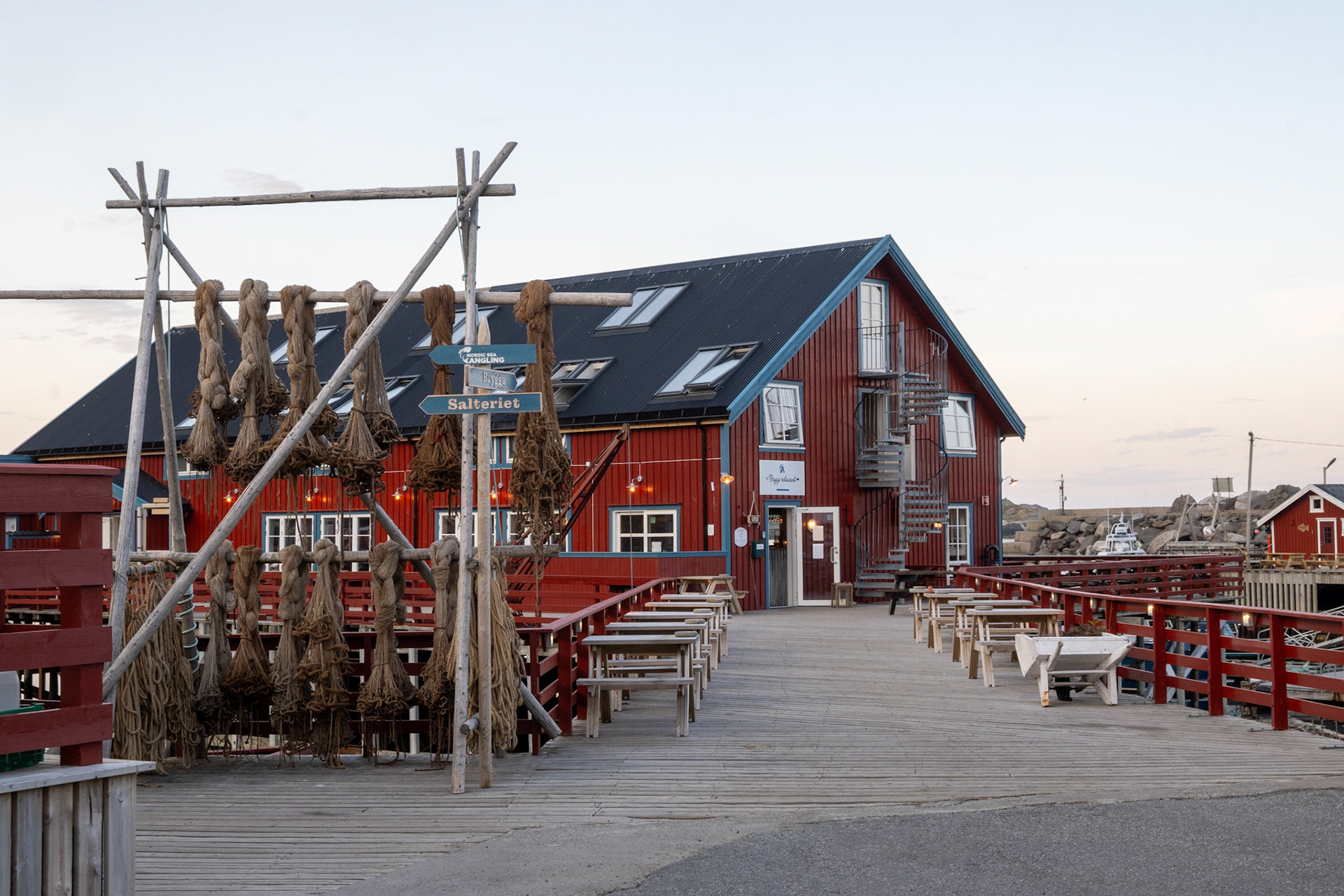 From Munken, we hiked down to the village of Sørvågen and resupplied for our final day before taking the bus to our final town at the end of the archipelago - Å-i-Lofoten. Å is another old, picturesque fishing village with beautiful red Rorbuer (fisherman huts). Unlike other fishing villages, Å was owned by two families - both of which built manor houses in the center of town. Unfortunately both houses need significant renovation, but are nonetheless an interesting part of Å’s history.