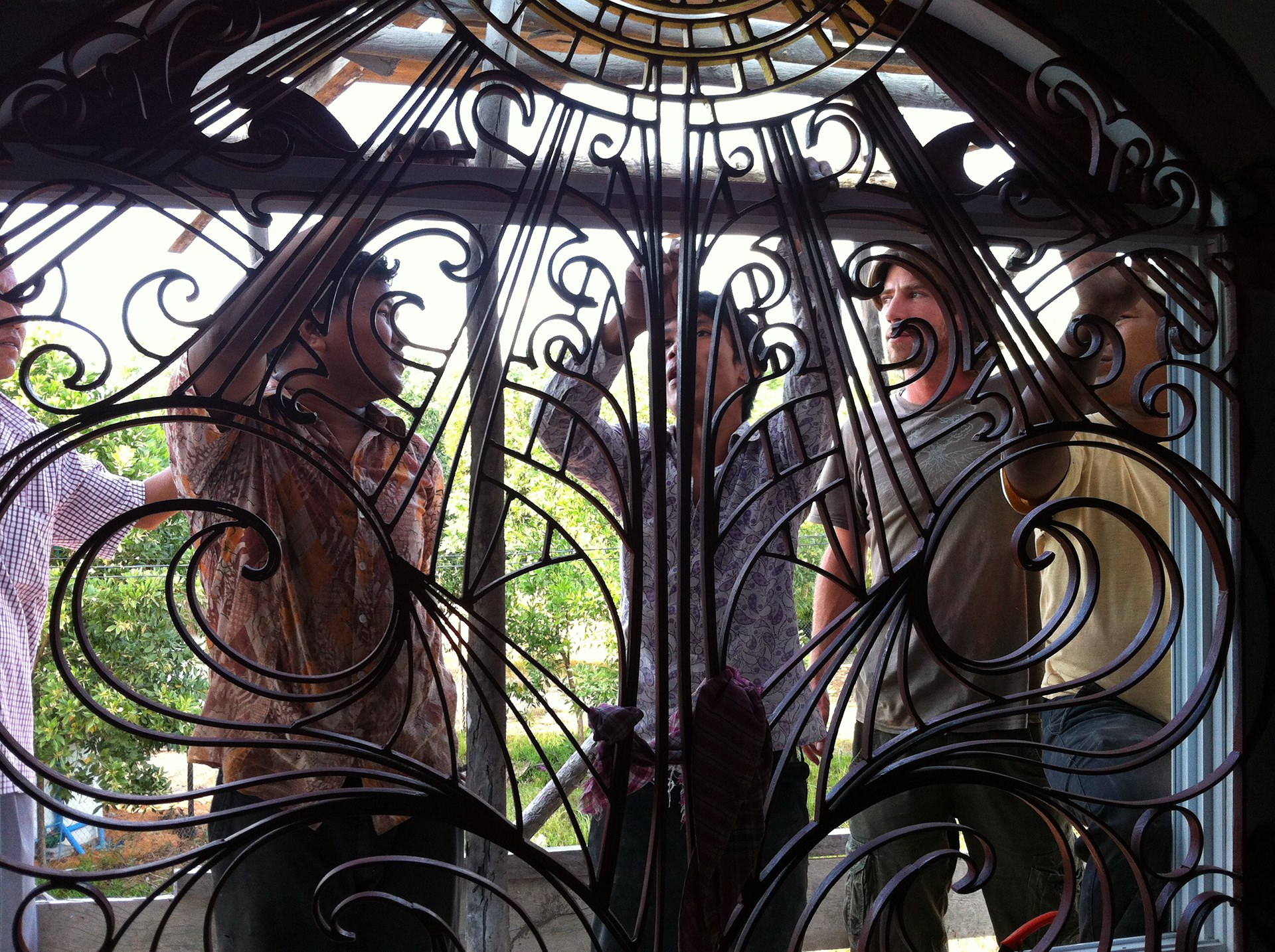 Installing the "Moment of Creation" in my freelance window