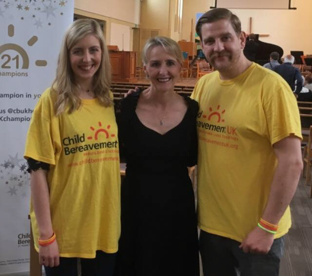 With the Charity Representatives