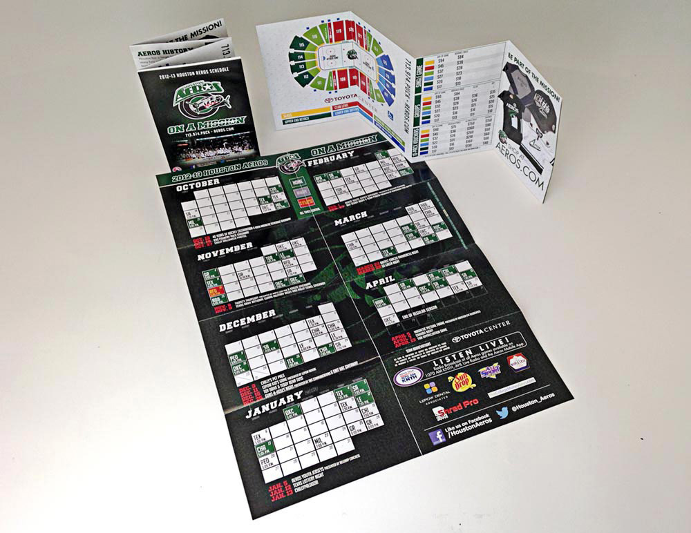 Pocket Schedule