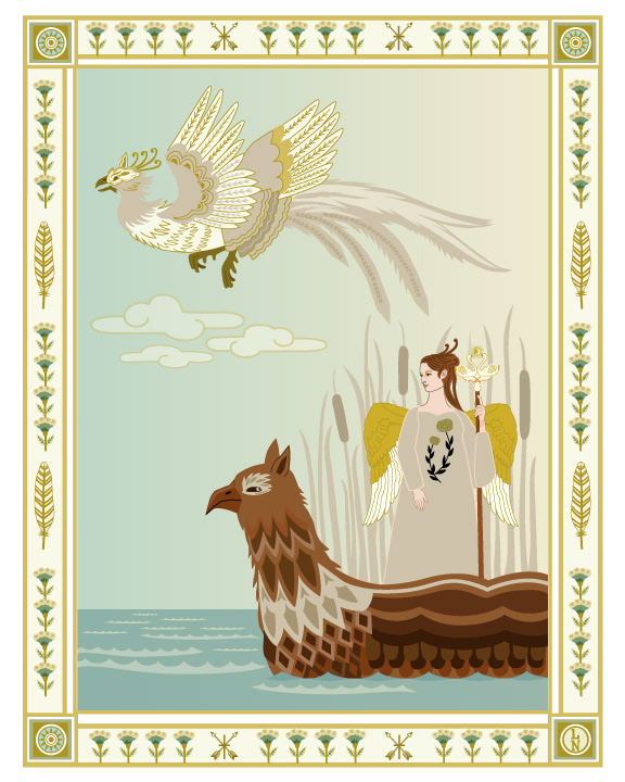 River Guardians Illustration by L. C. Norton