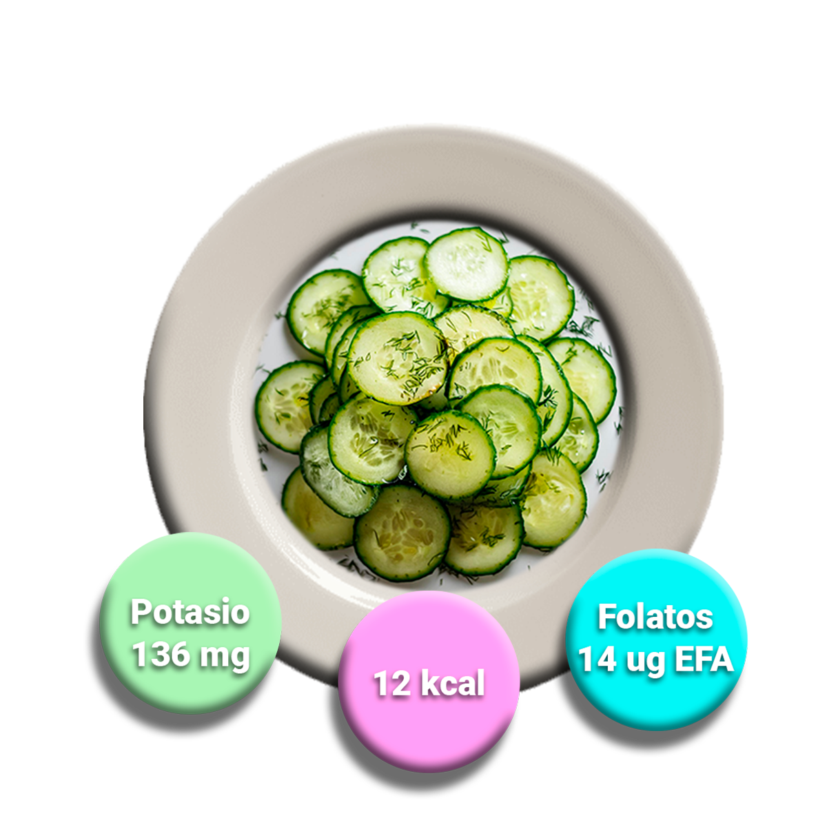 Ensalada pepino