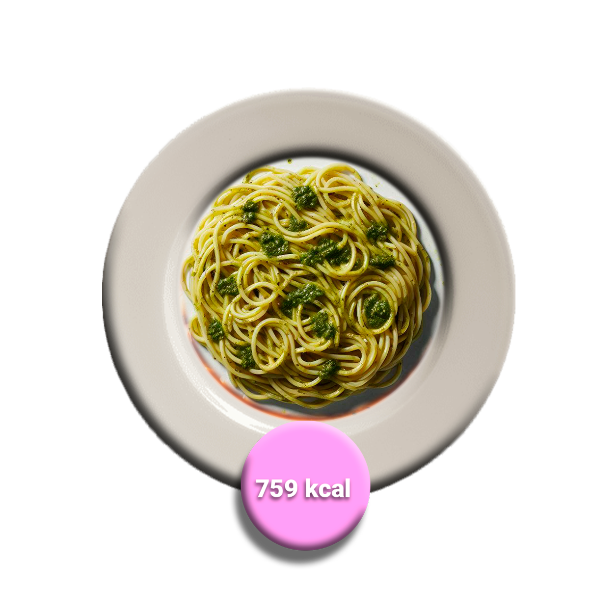 Spaguetti con salsa pesto
