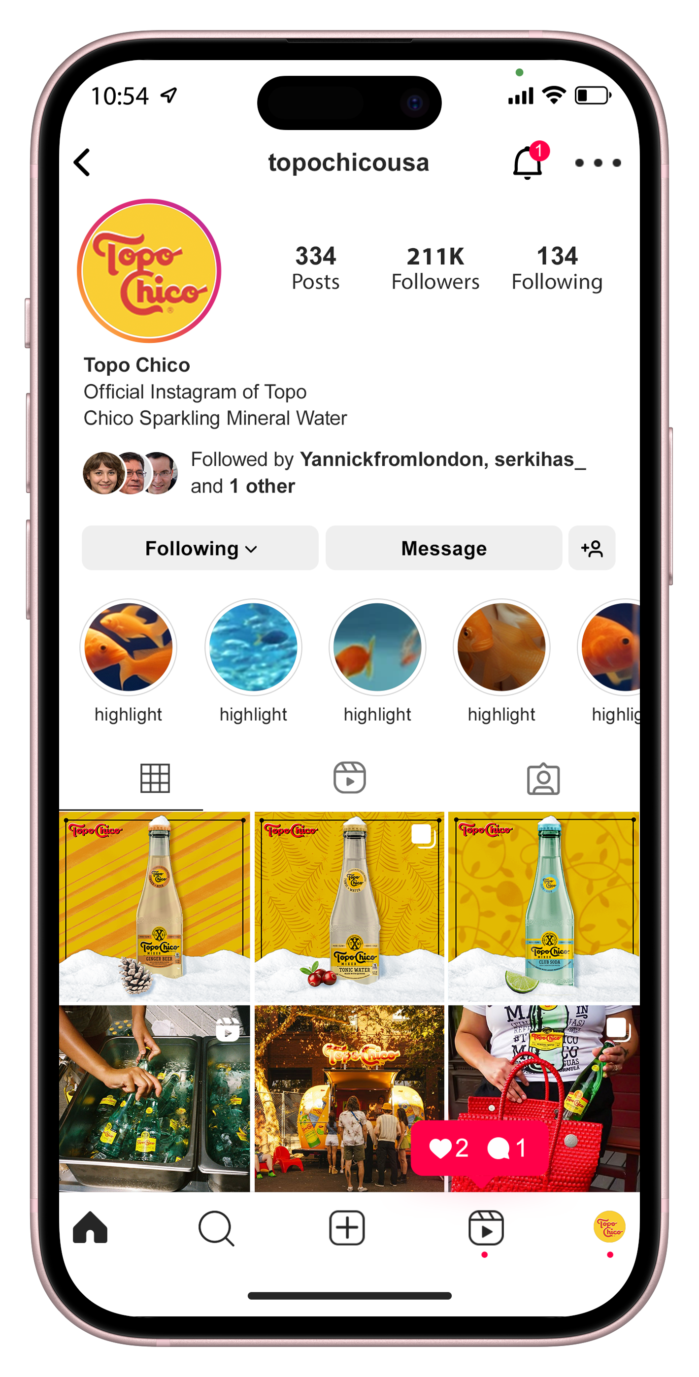 Social Media Home Page 