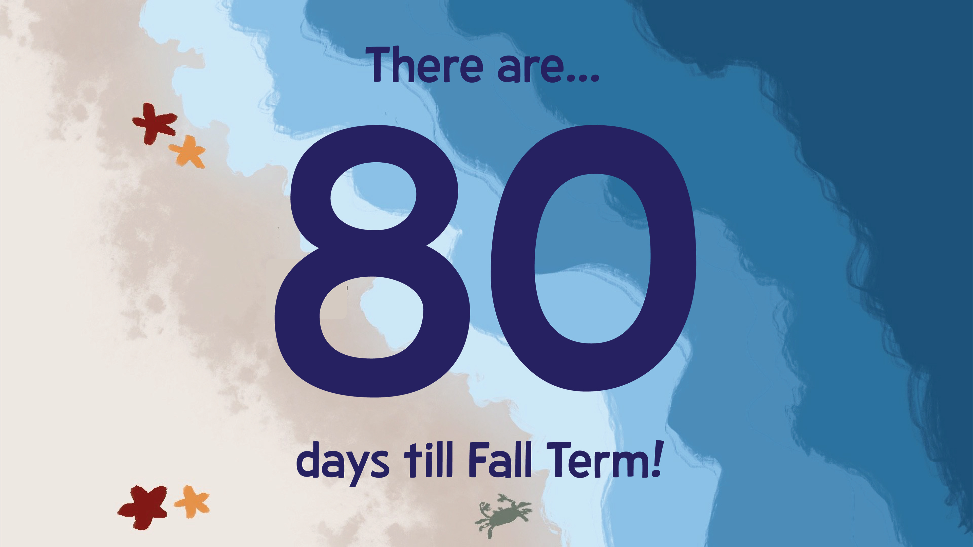 Countdown For the first day of school!