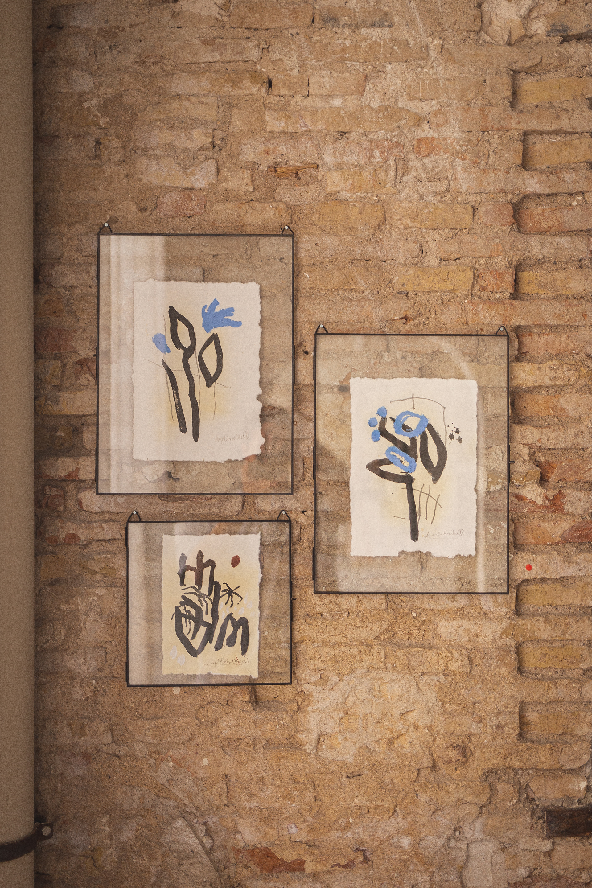 Since it's Spring, 2025, 40x30cm, 25x25cm (framed)