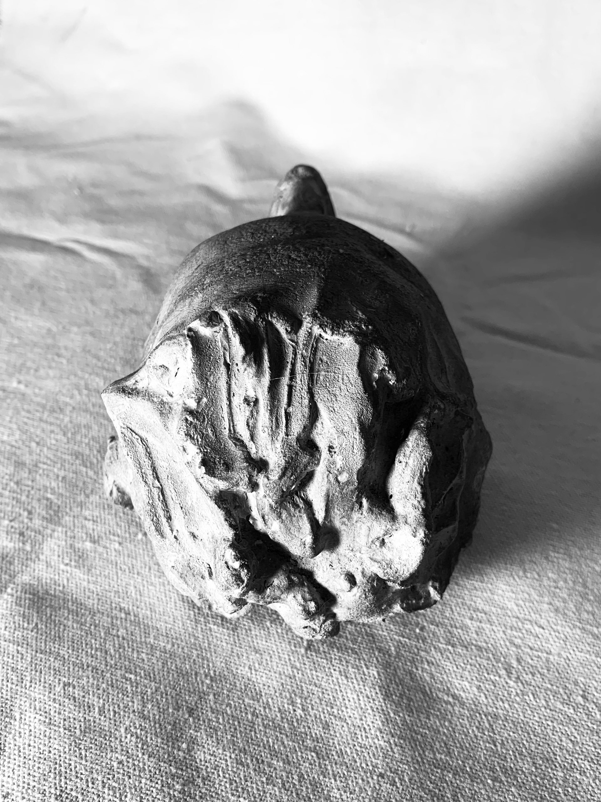 Mask, 2023, concrete, 19x9cm