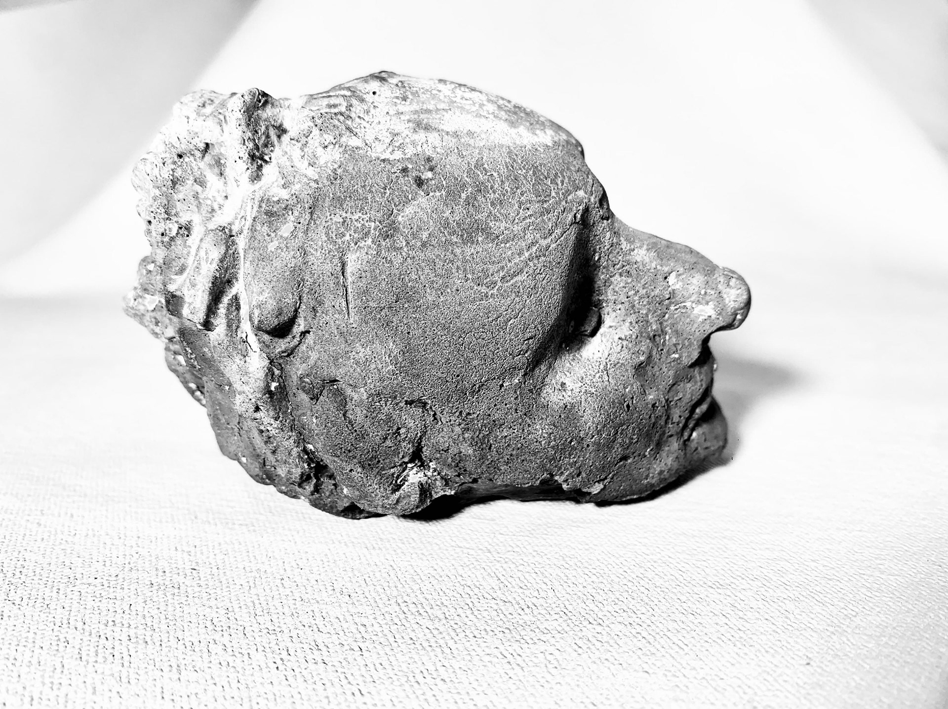 Safe in my hands, 2023, concrete 