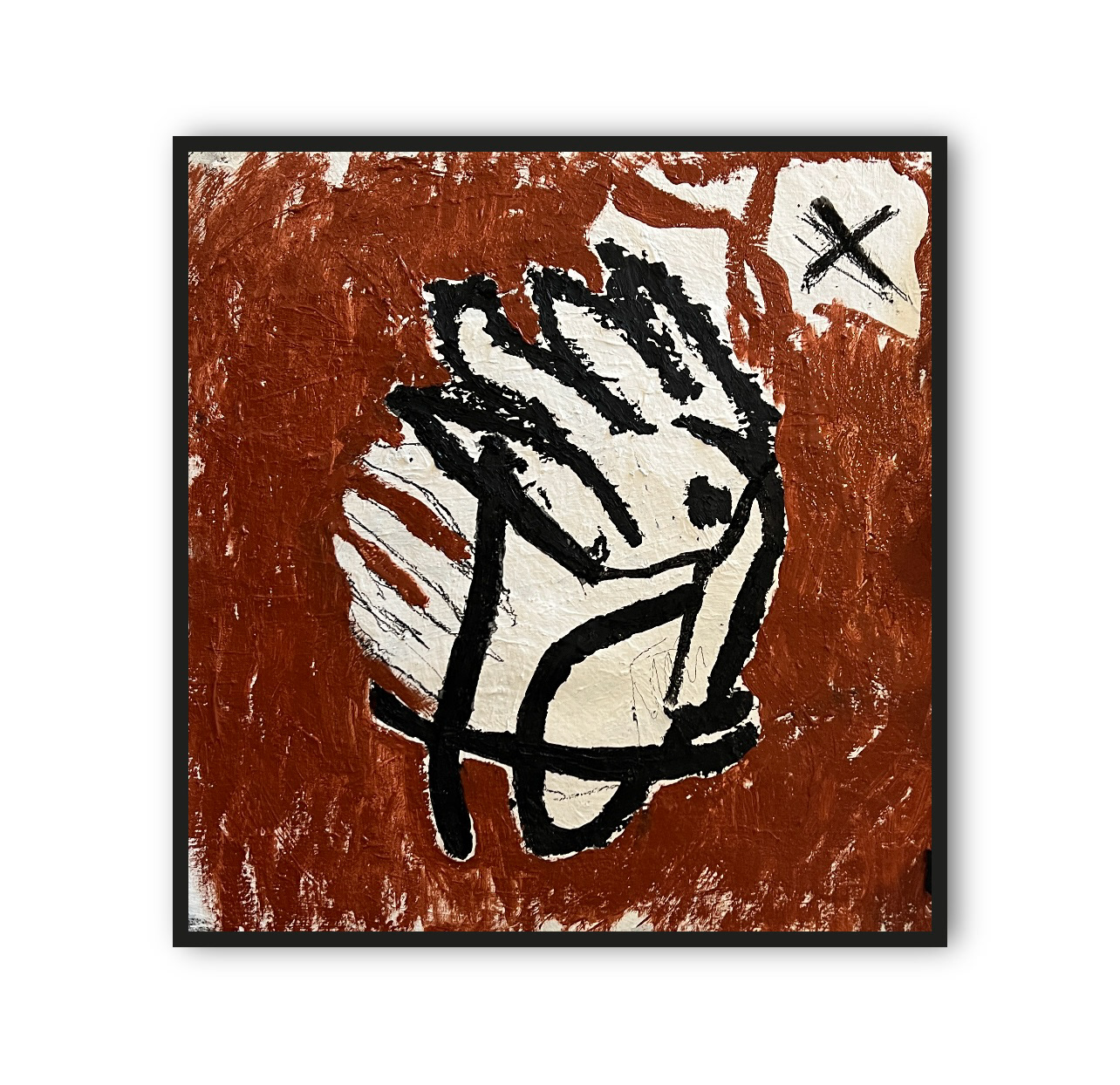 Hands of winds, 2025, mixed media on canvas, 50x40cm