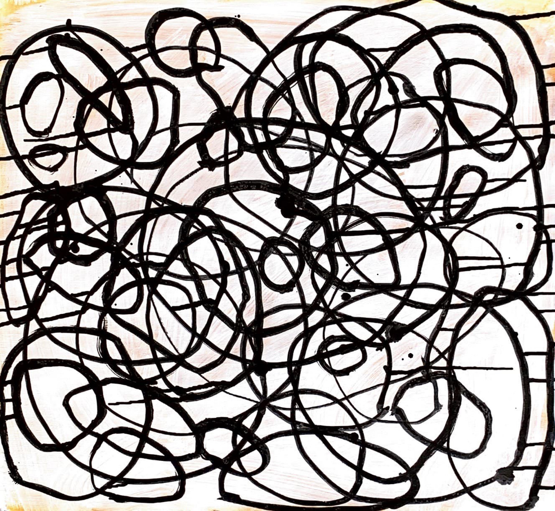 Obsession II, 2023, mixed media, 50x60cm