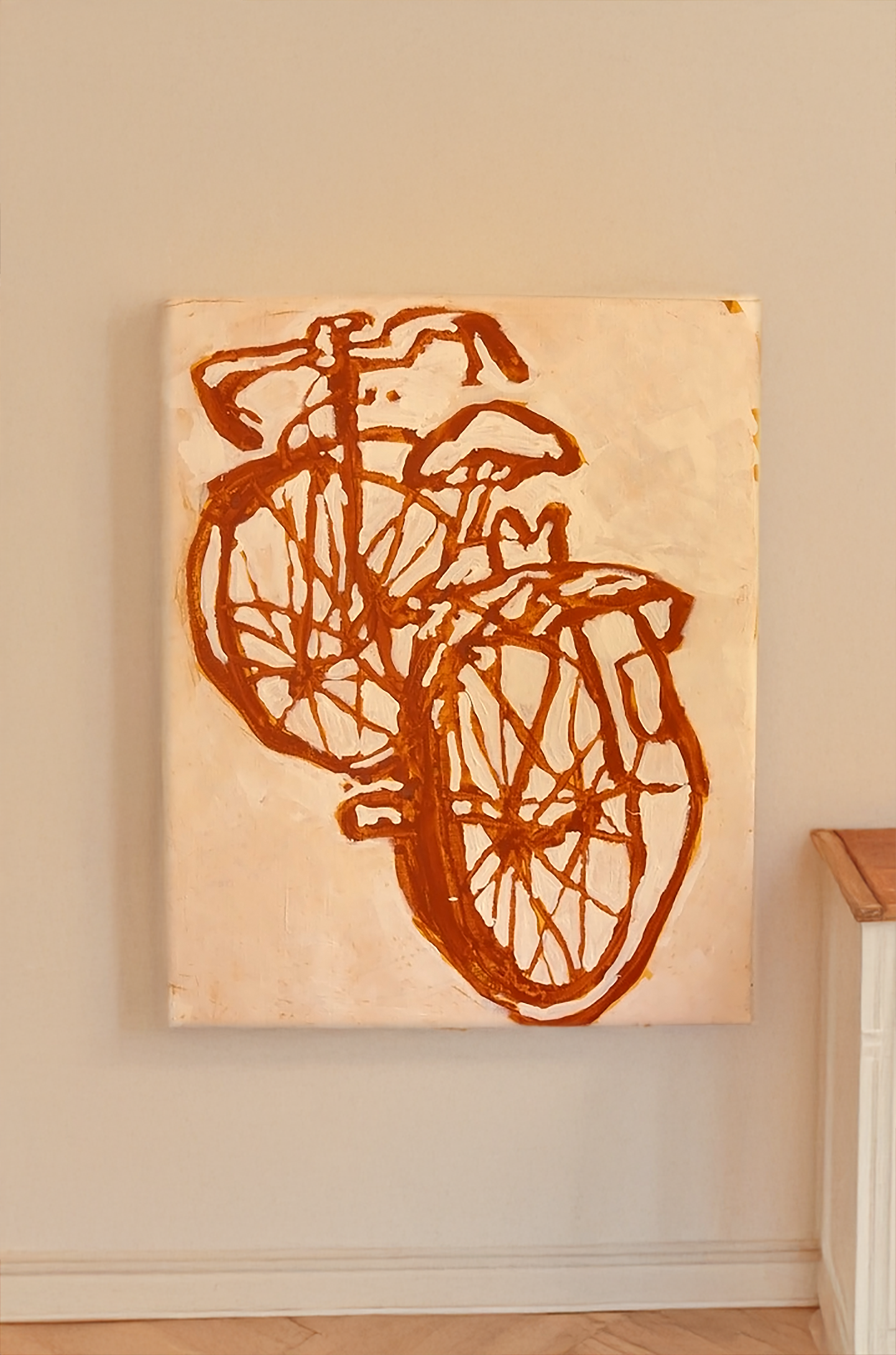2024, mixed media on canvas, 100x89cm