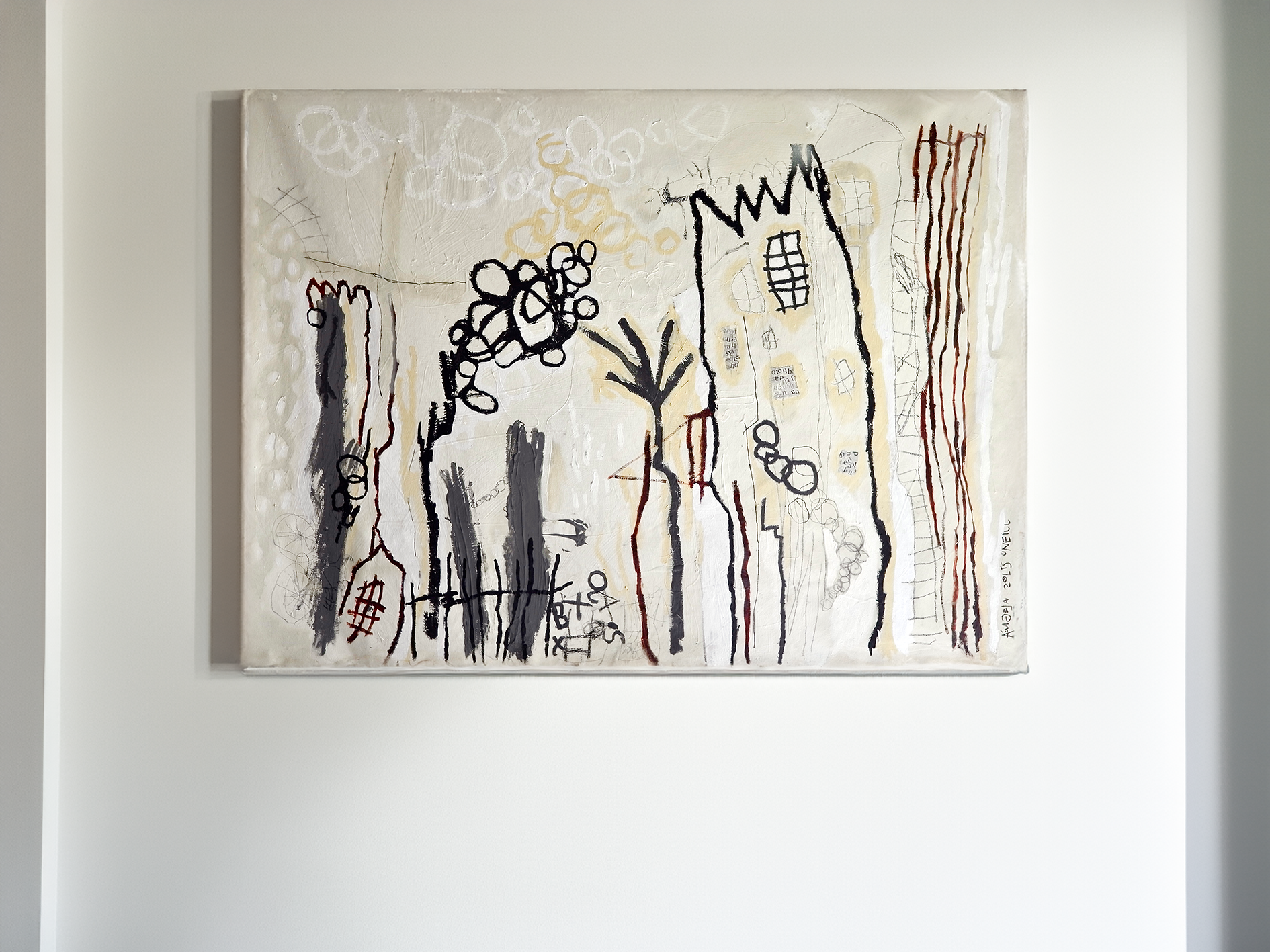 Seville, 2024, mixed media on canvas, 200x150cm