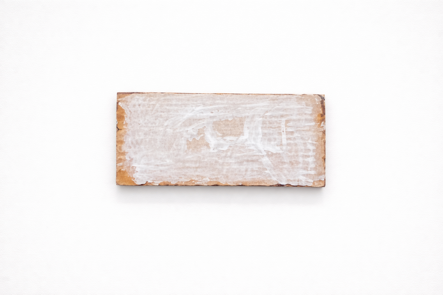 Fragment III, 2026, acrylic on cardboard, 20x10cm