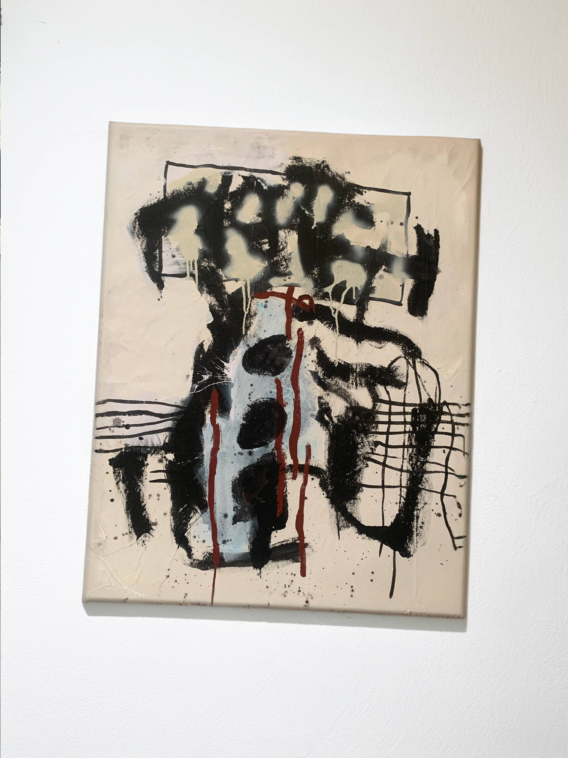 Punky Thursday, mixed media, 2024