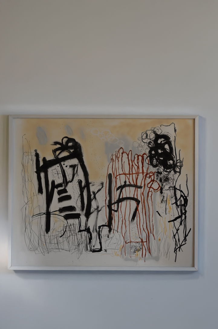 Industrial City II, 2024, mixed media on paper, 180x150cm