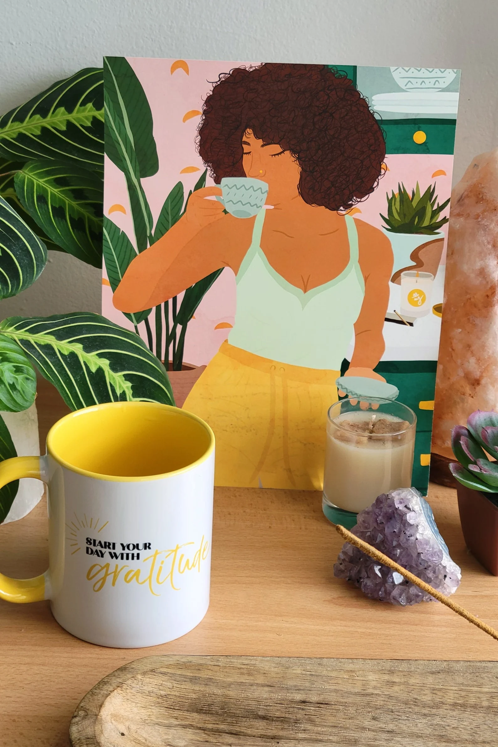 Tea Time art print that enhances home decor