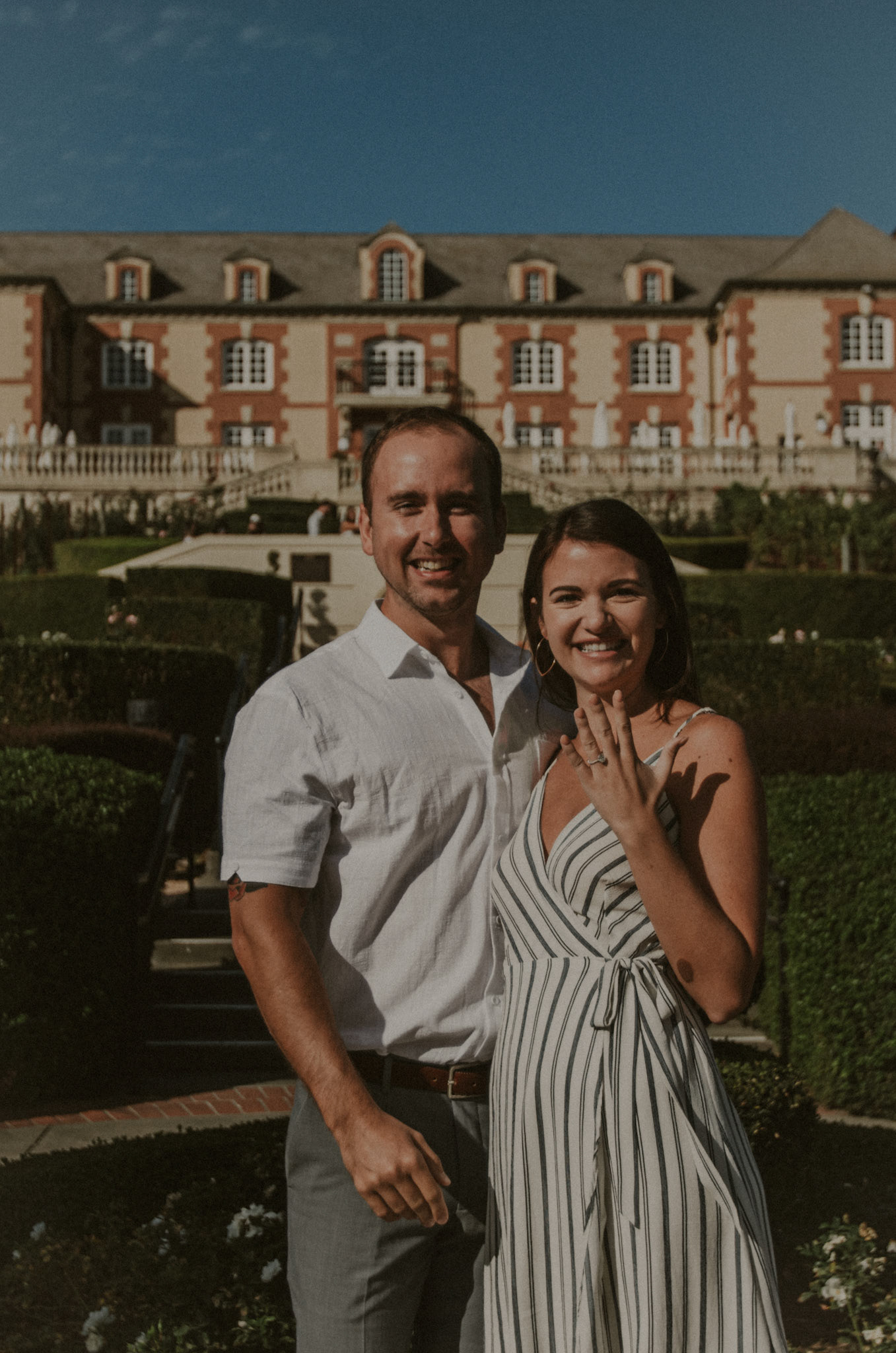 domaine carneros surprise proposal napa ca