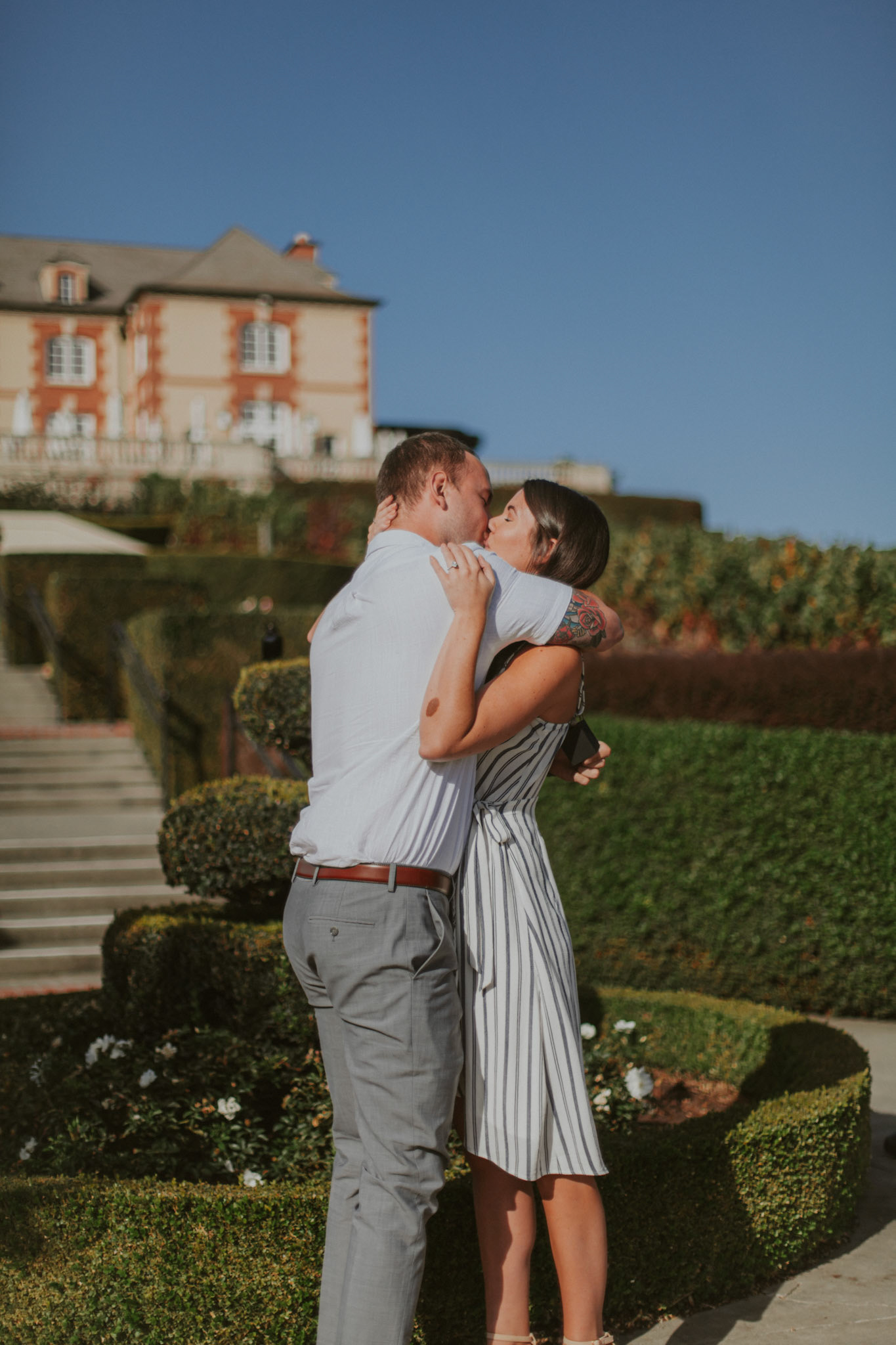 domaine carneros surprise proposal napa ca
