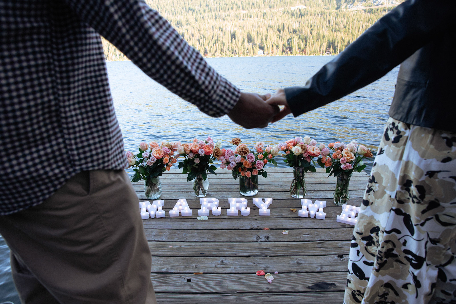 proposing in lake tahoe
