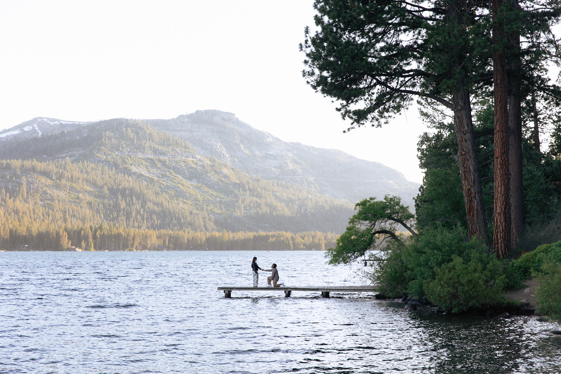 proposing in lake tahoe