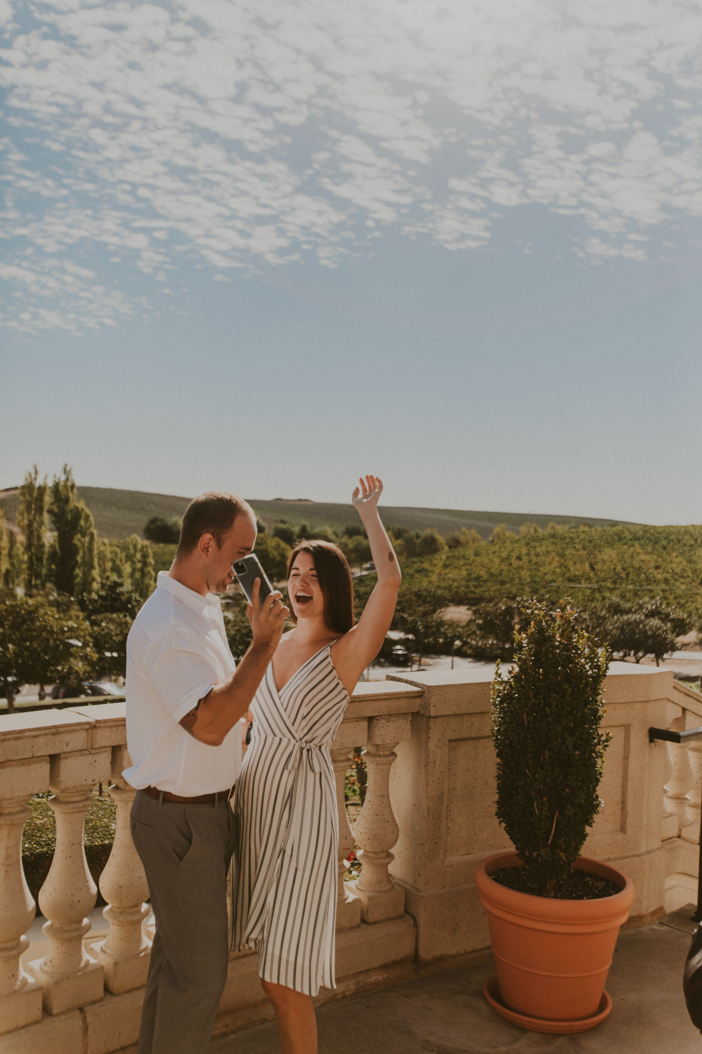 domaine carneros surprise proposal napa ca