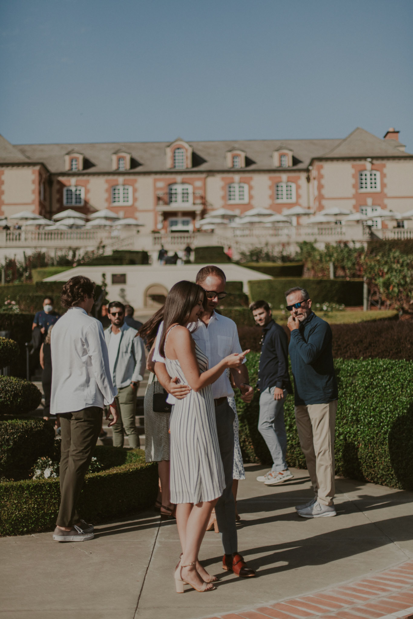 domaine carneros surprise proposal napa ca