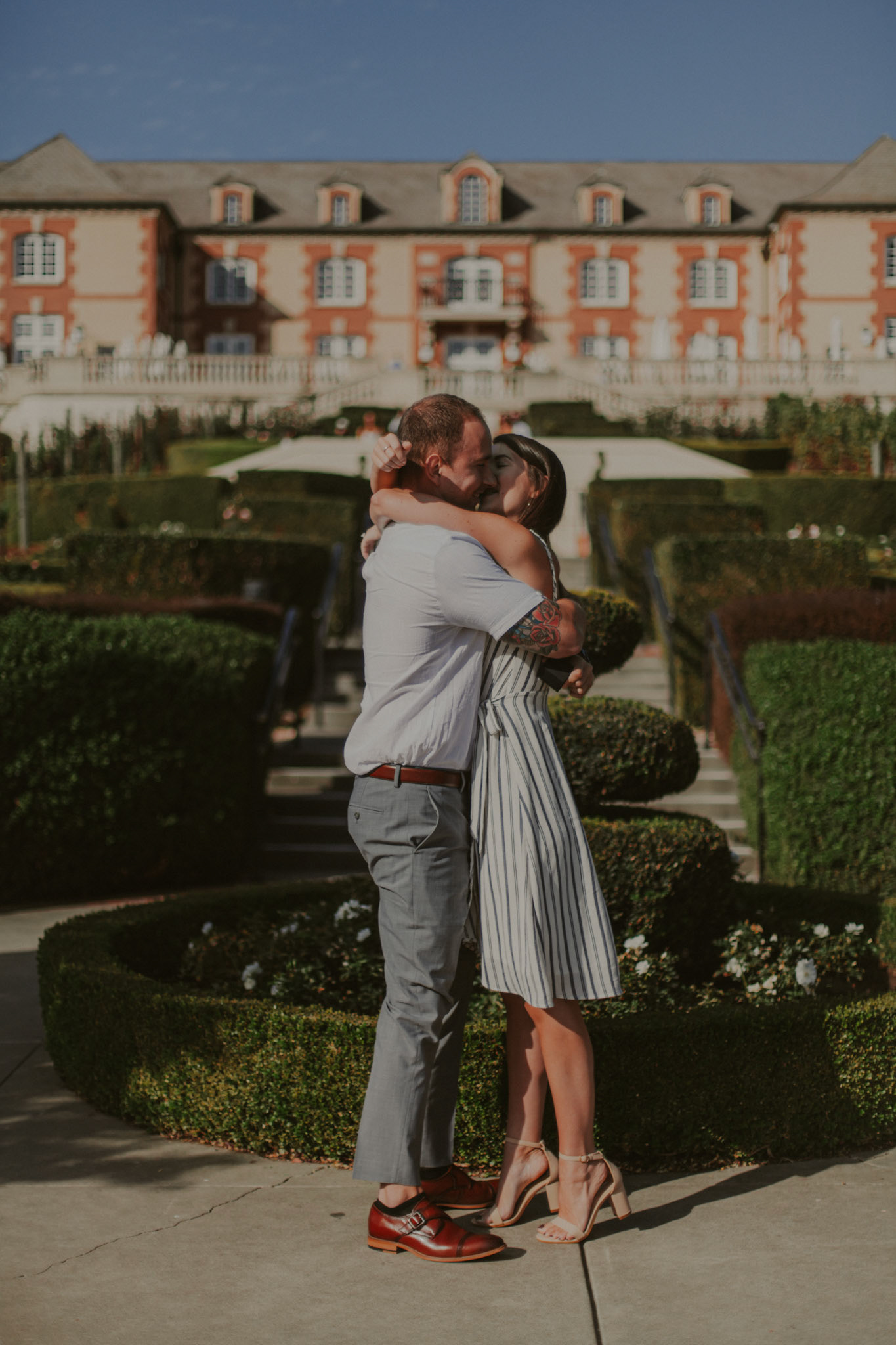 domaine carneros surprise proposal napa ca