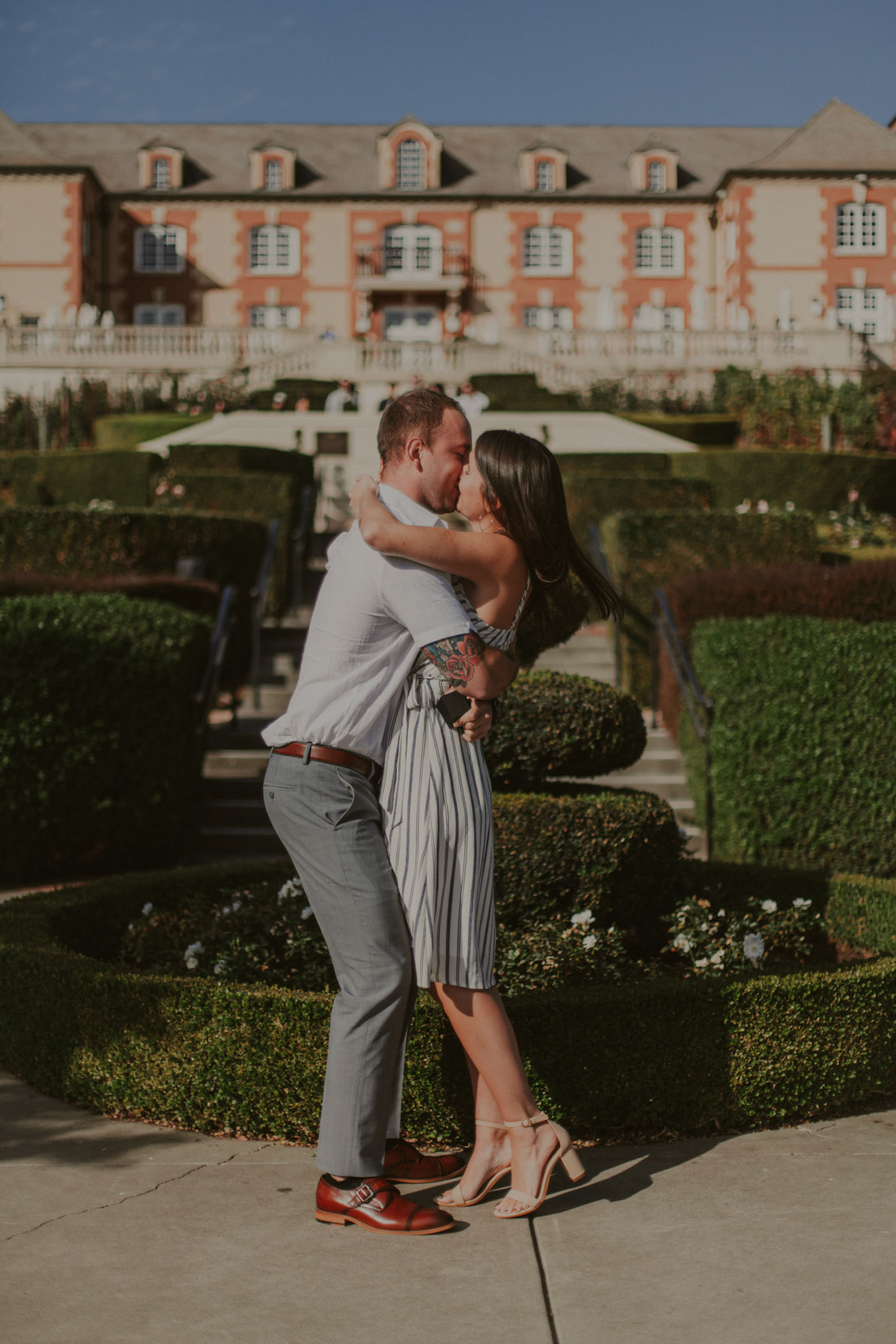 domaine carneros surprise proposal napa ca
