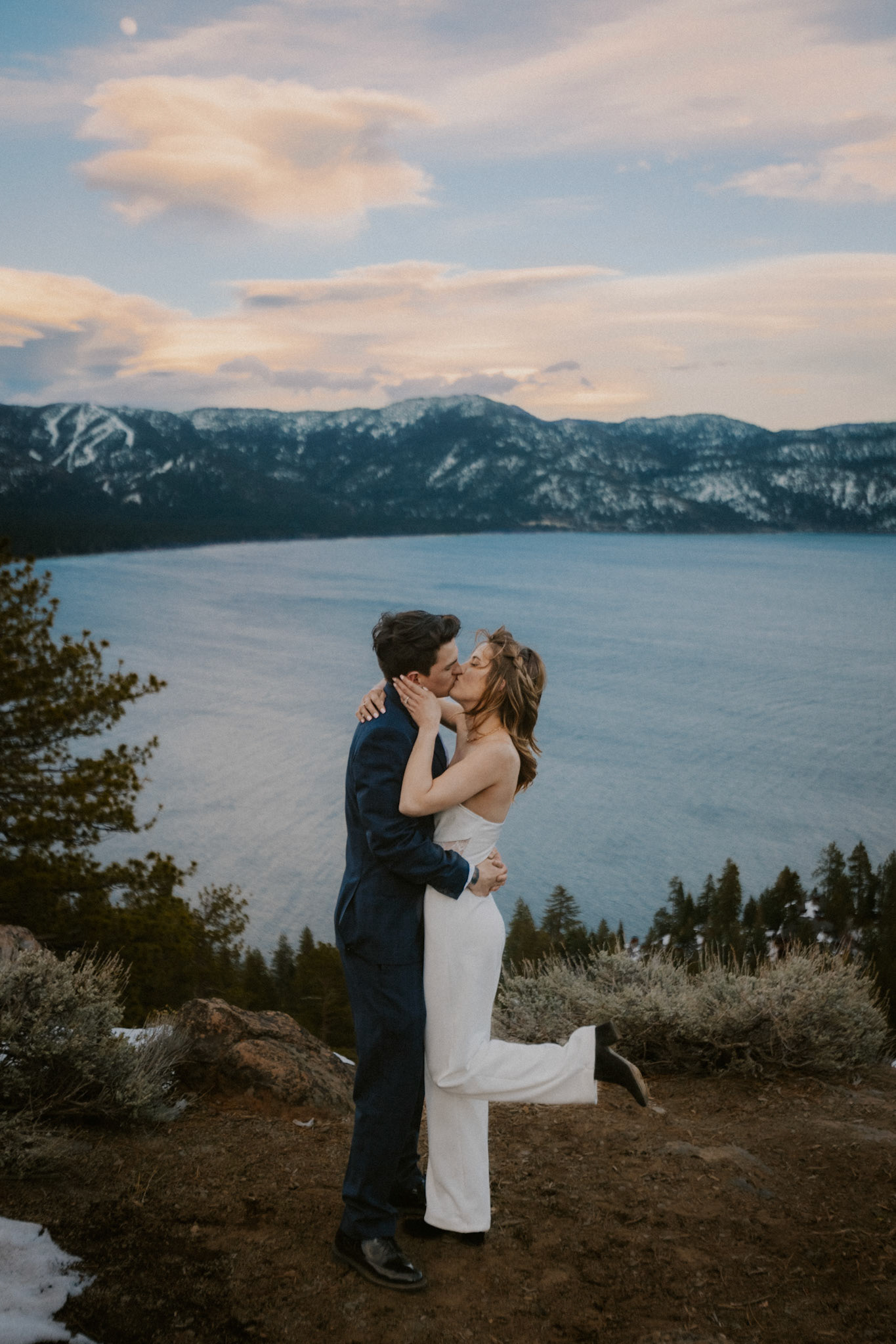 lake tahoe elopement
