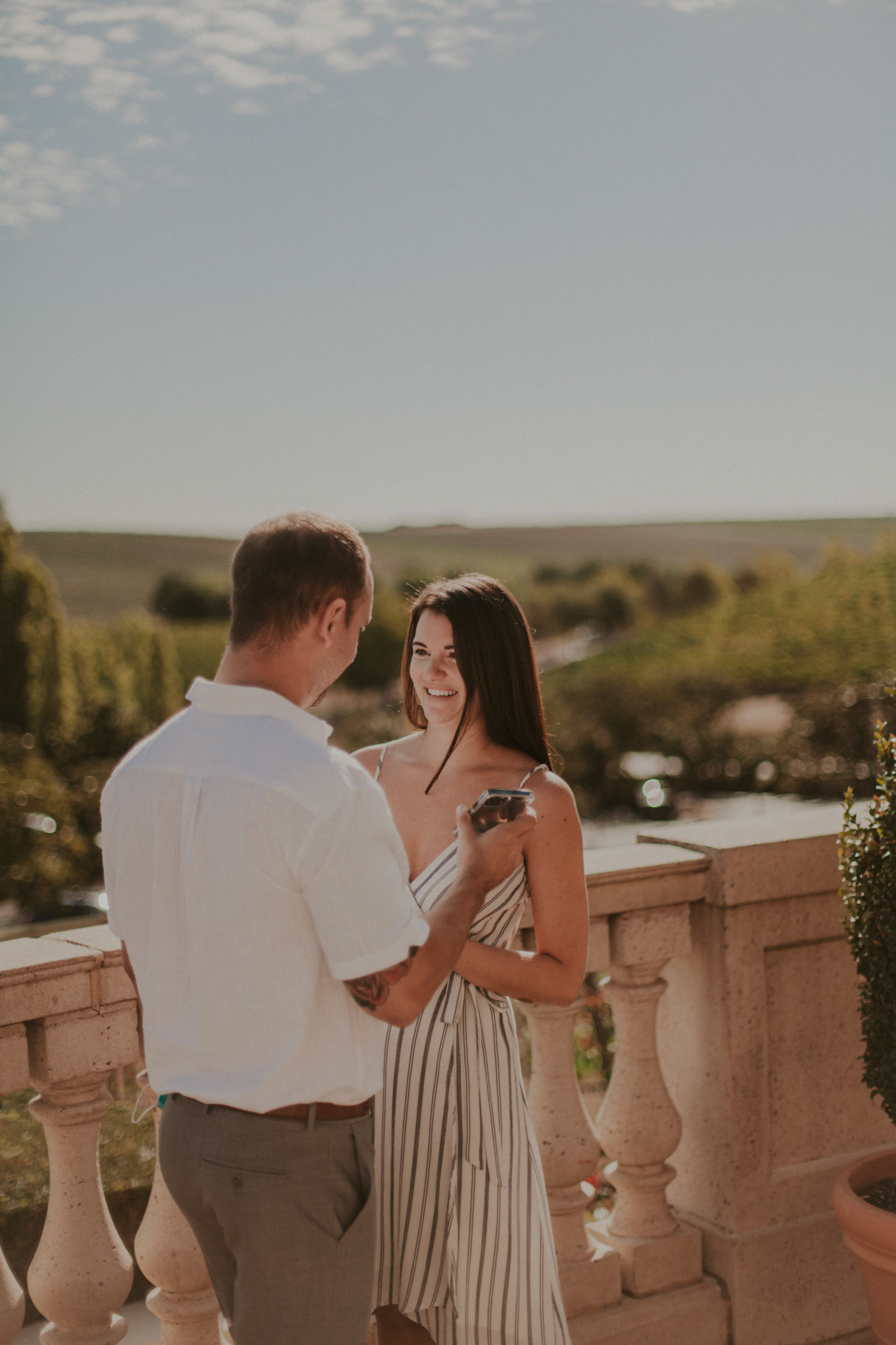 domaine carneros surprise proposal napa ca