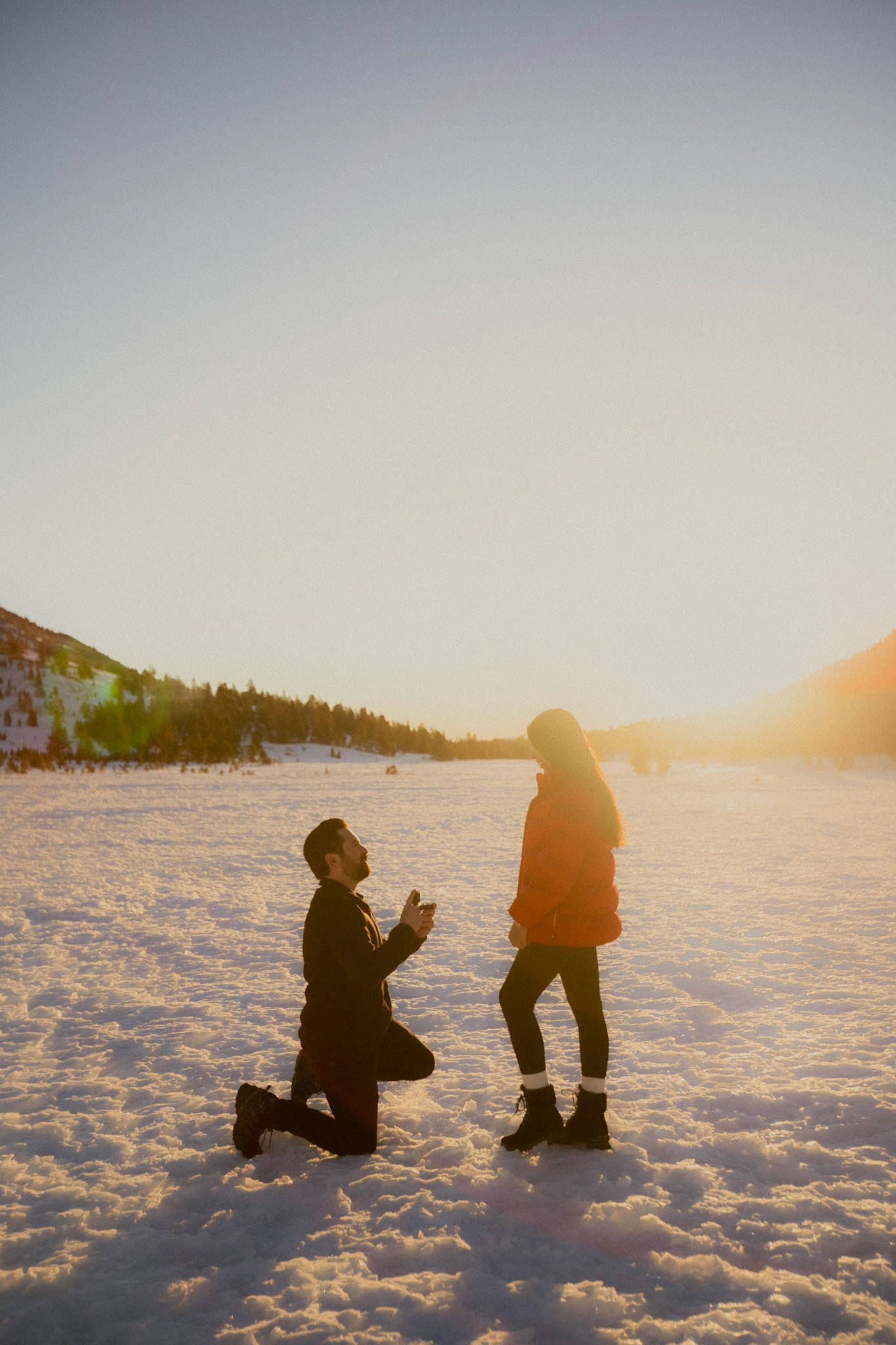 surprise proposal lake tahoe