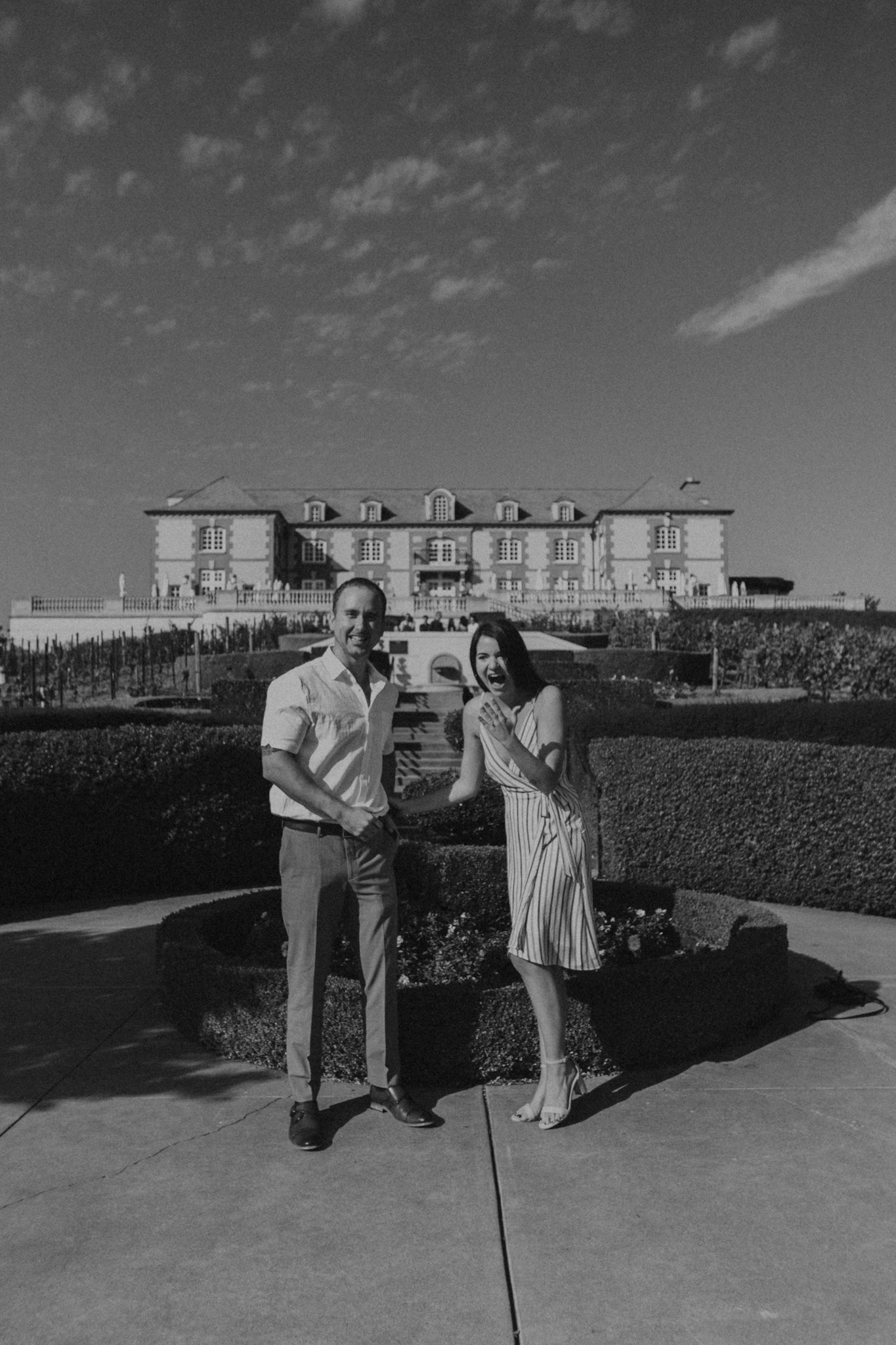 domaine carneros surprise proposal napa ca