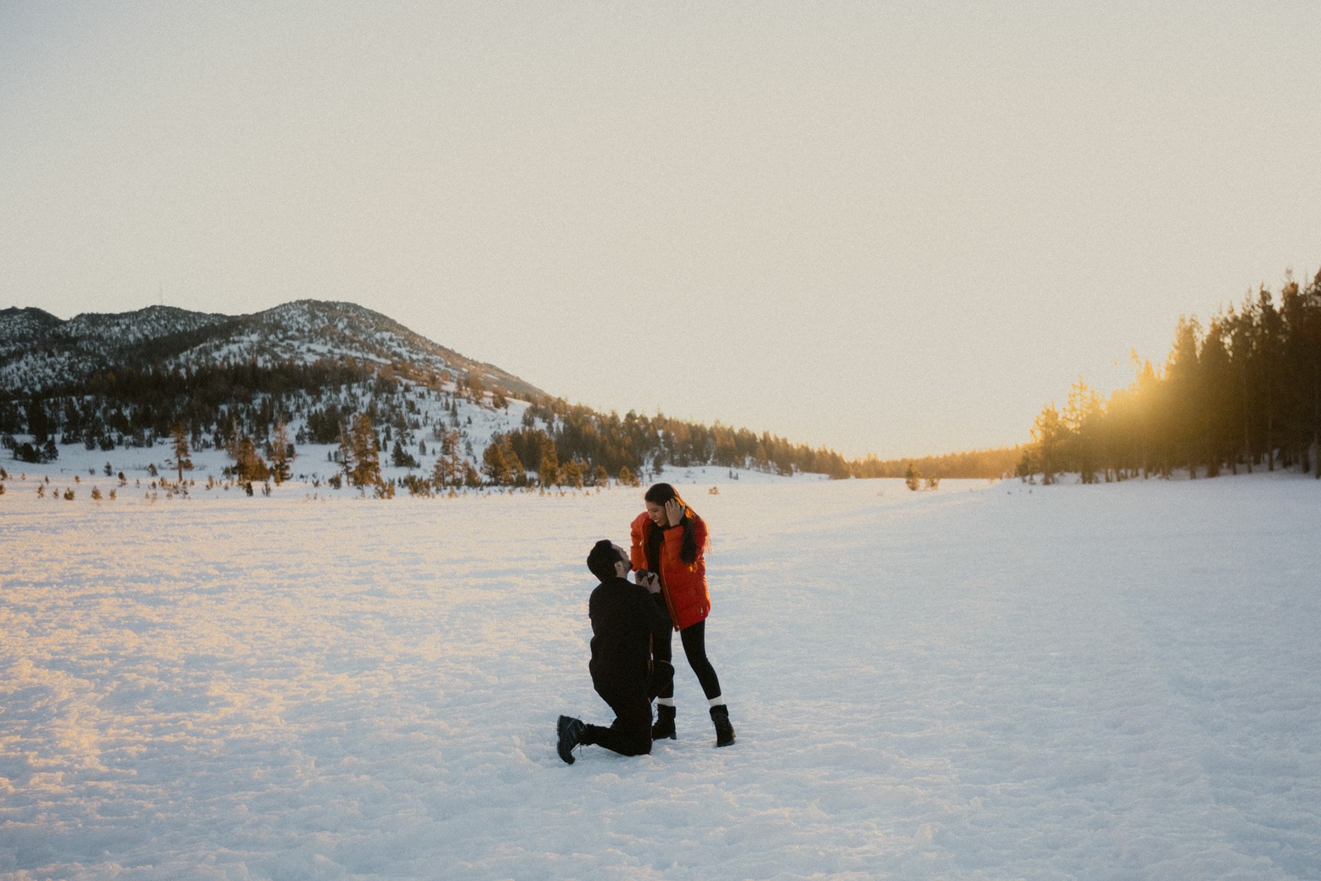 surprise proposal lake tahoe