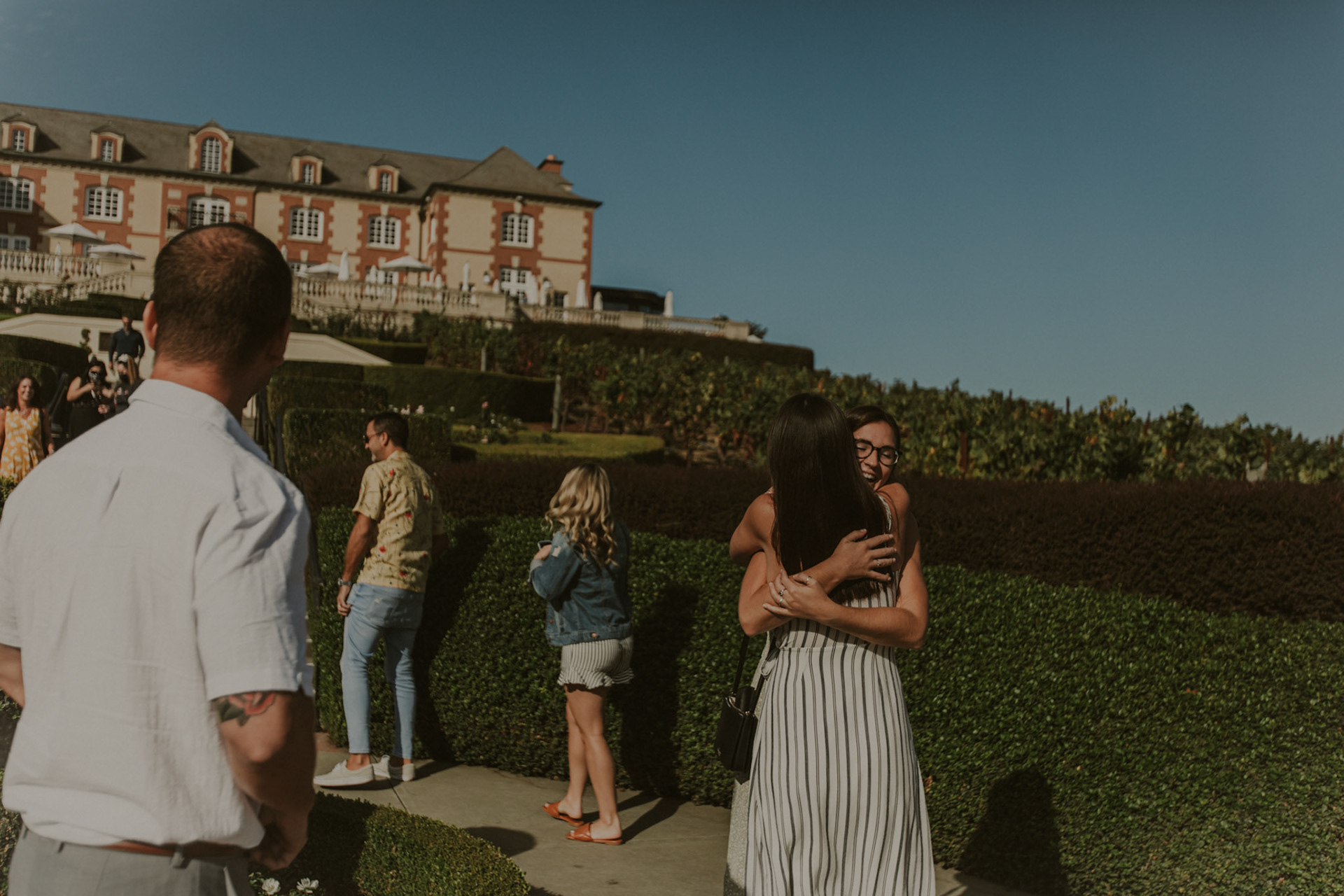 domaine carneros surprise proposal napa ca