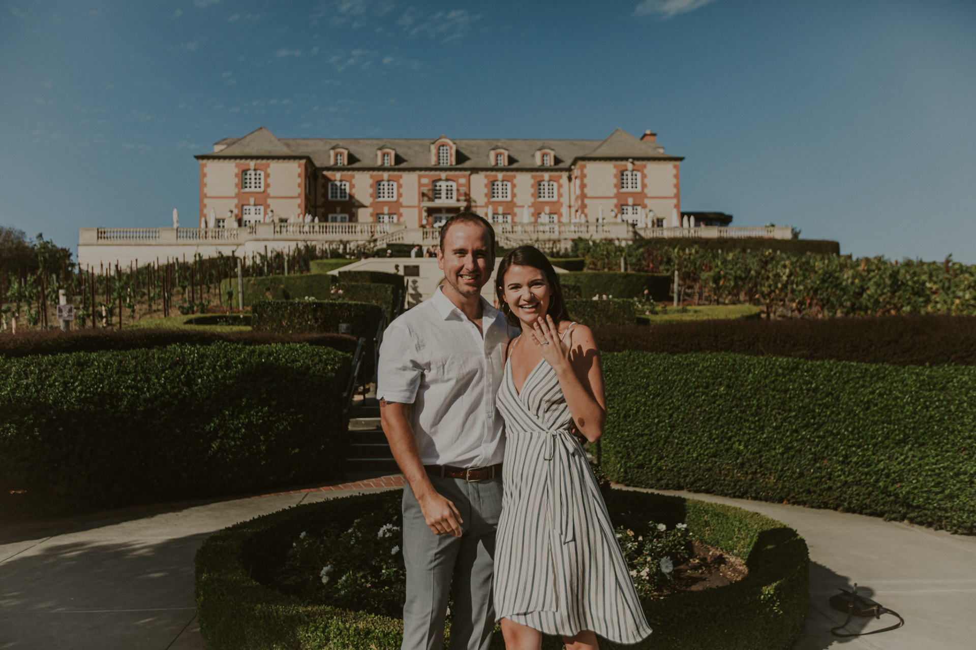 domaine carneros surprise proposal napa ca