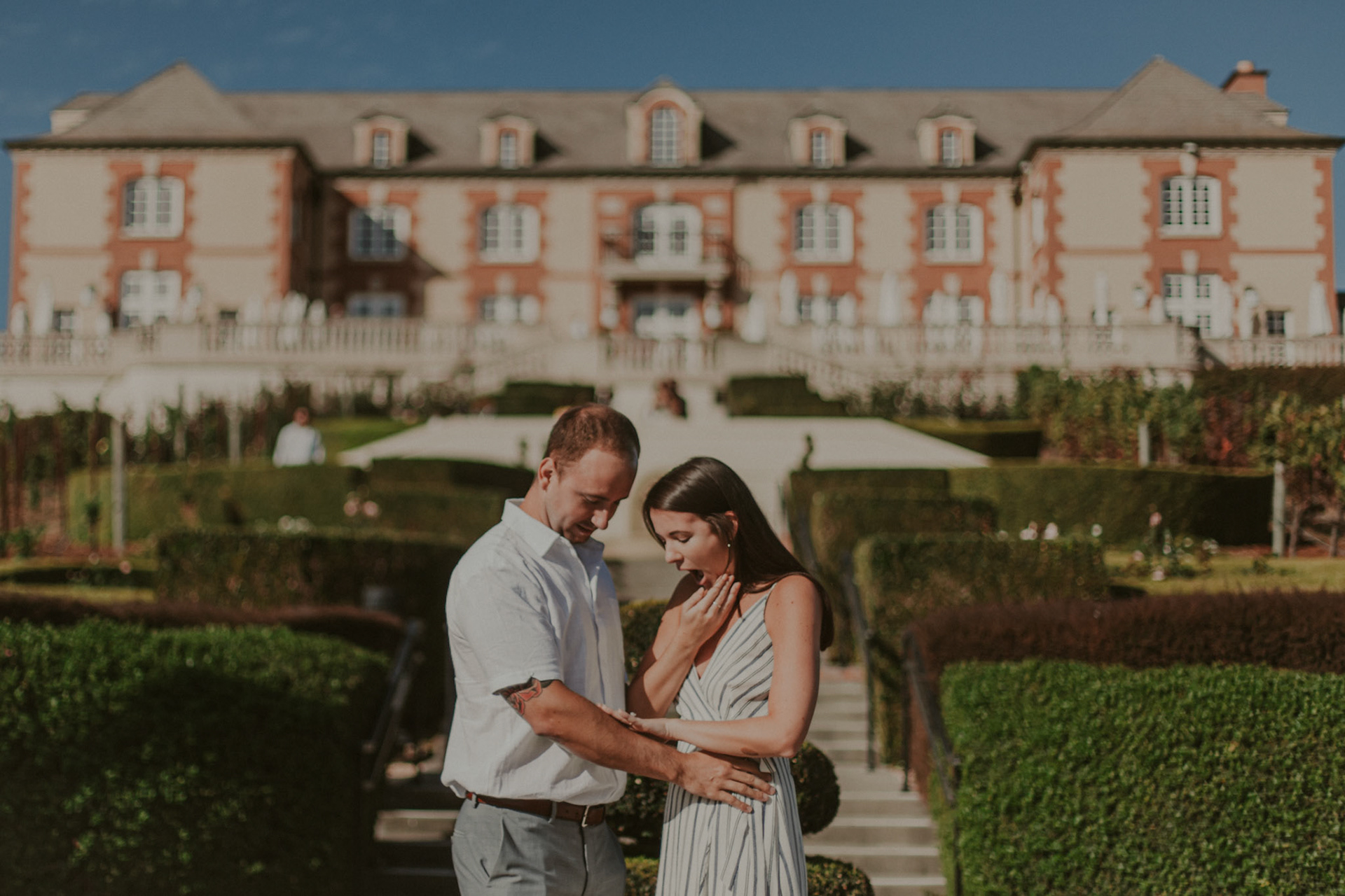 domaine carneros surprise proposal napa ca