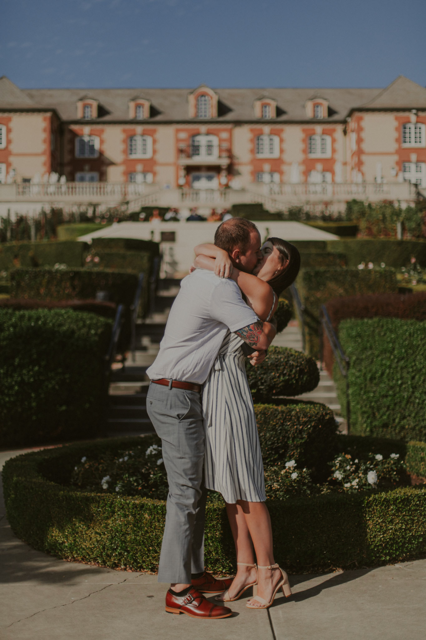 domaine carneros surprise proposal napa ca