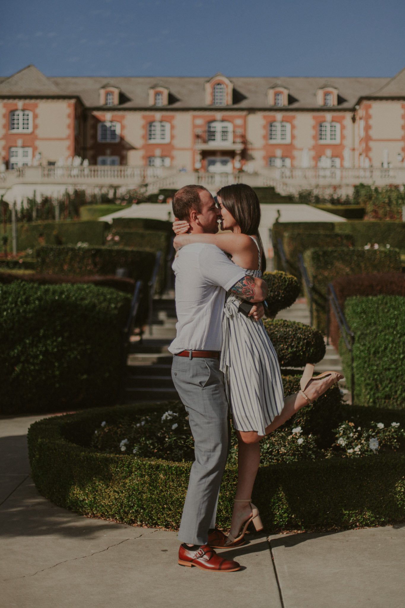 domaine carneros surprise proposal napa ca