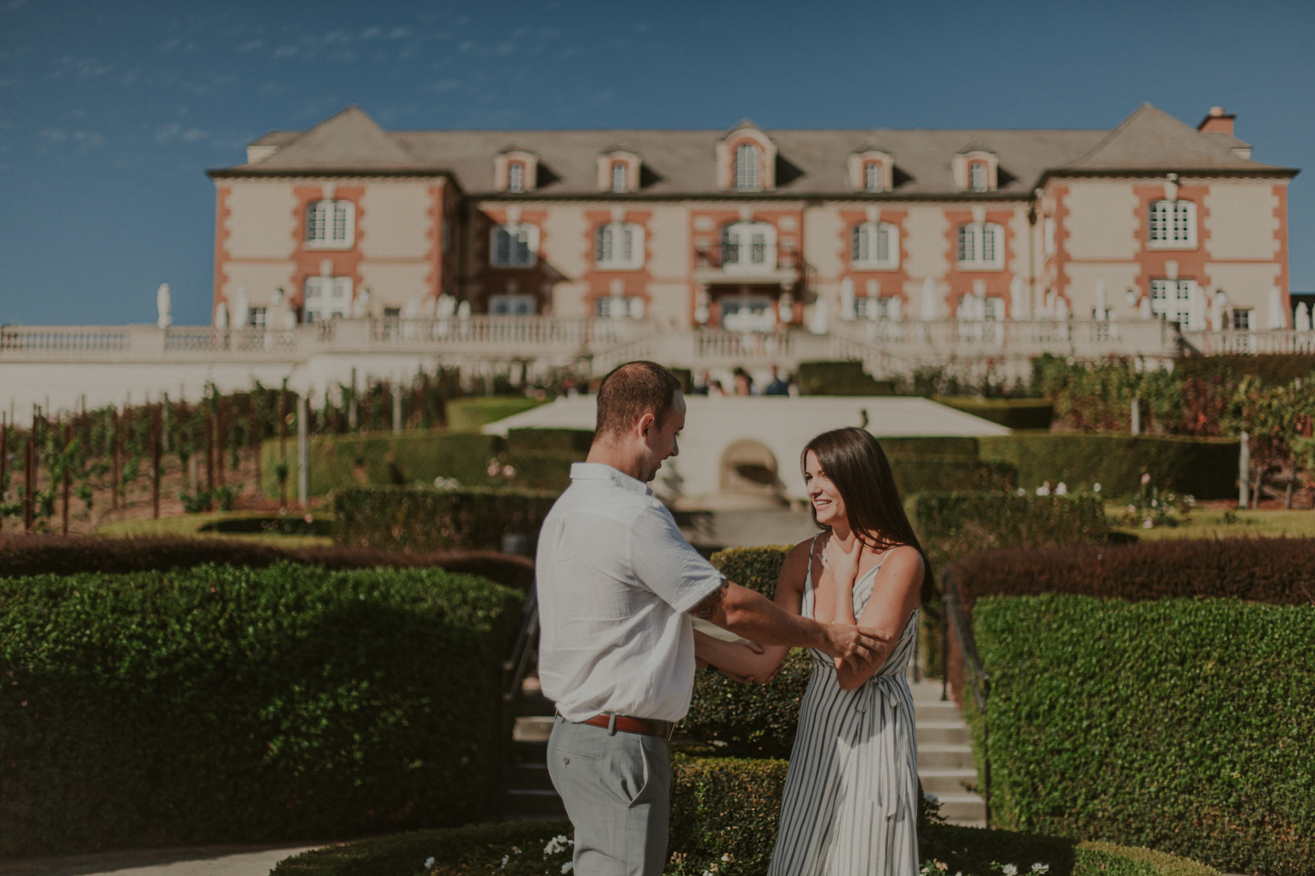 domaine carneros surprise proposal napa ca