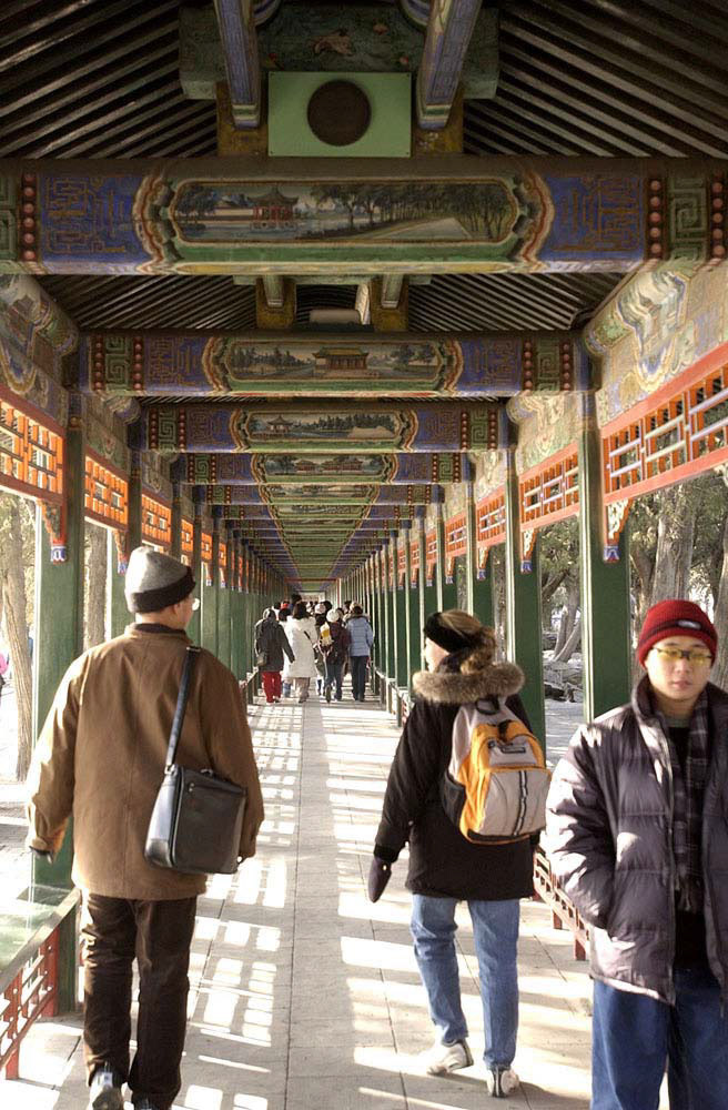 long corridor perspective