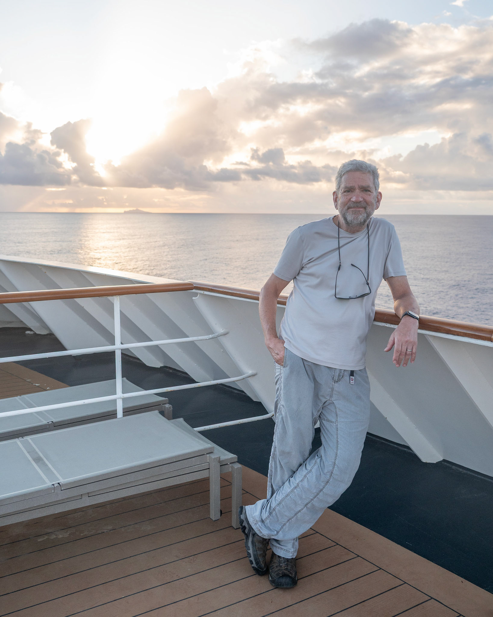 At Sea