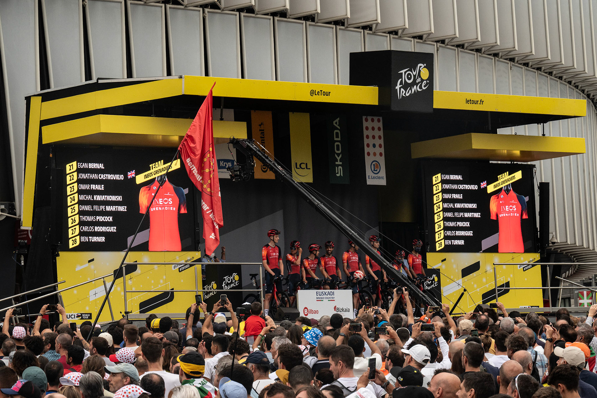 Introducing the INEOS team on day one