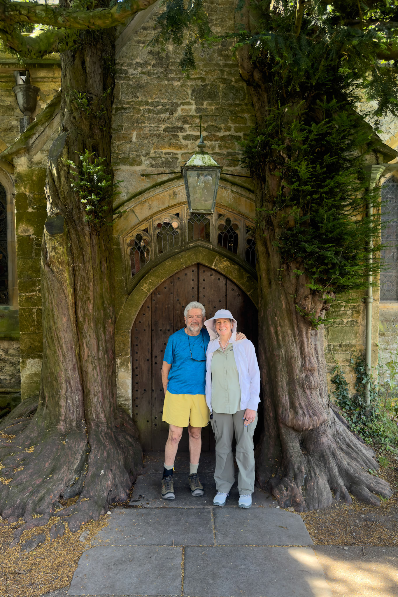 North door of St Edwards Church in Stow-on-the-Wold aka the "Doors of Durin" in LOTR