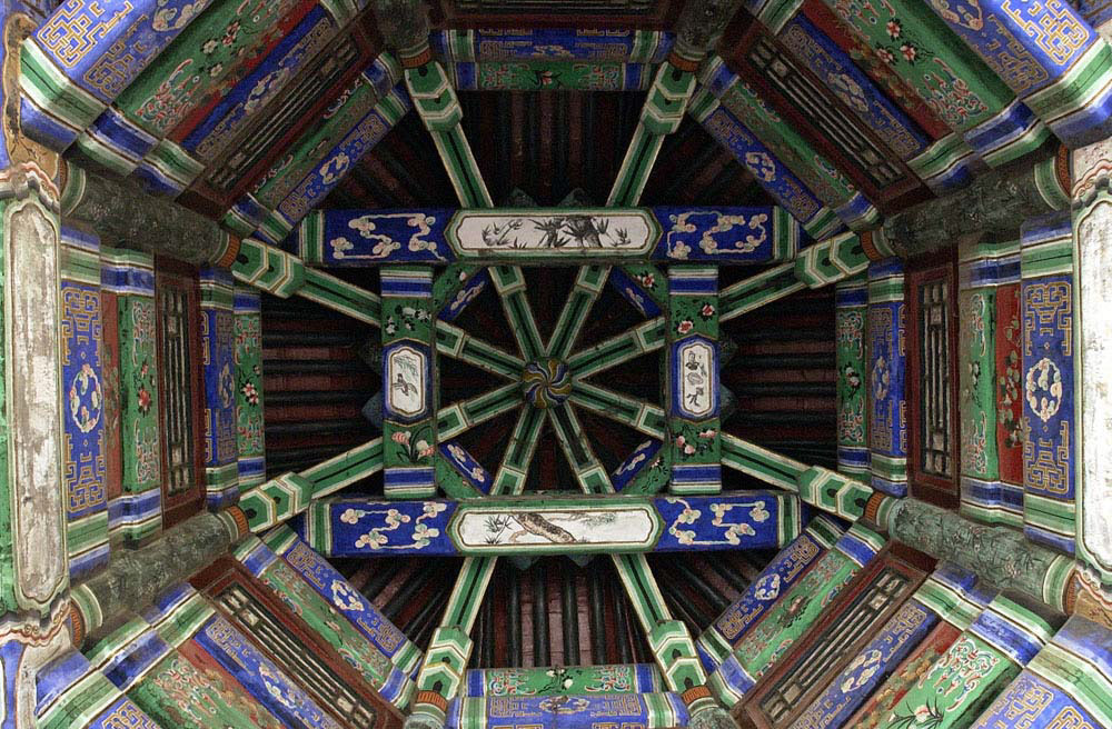 long corridor looking up