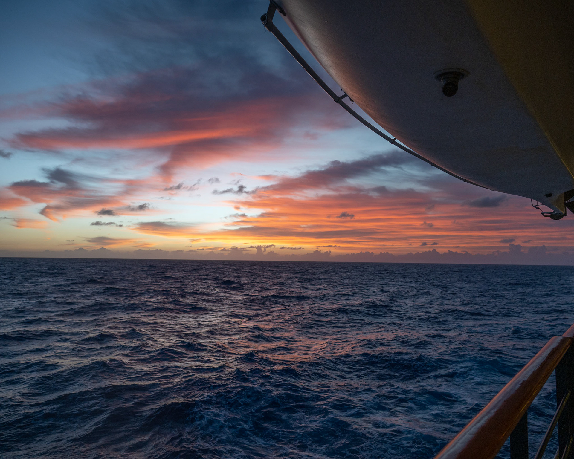 At Sea