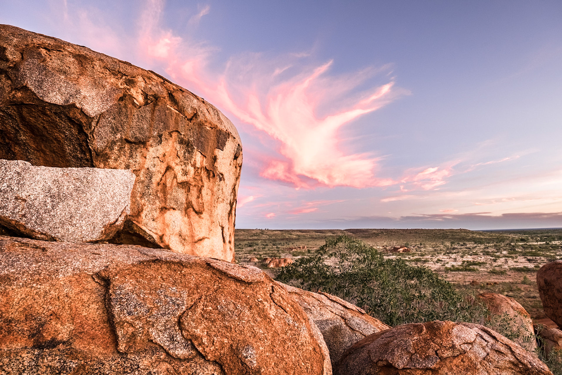 Devil's Marbles Sunset NT
