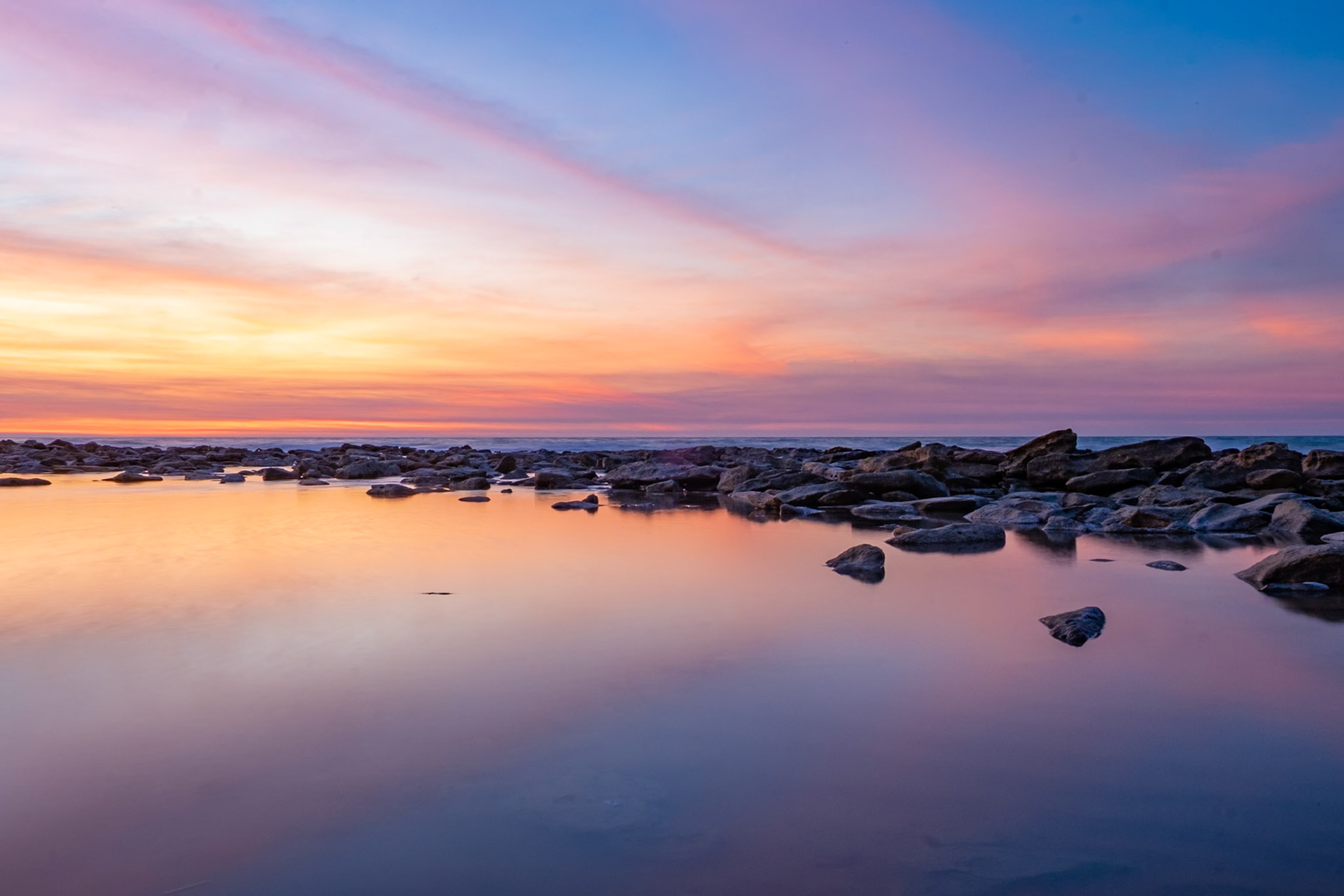 Sunset Mirror - Wagait Beach NT