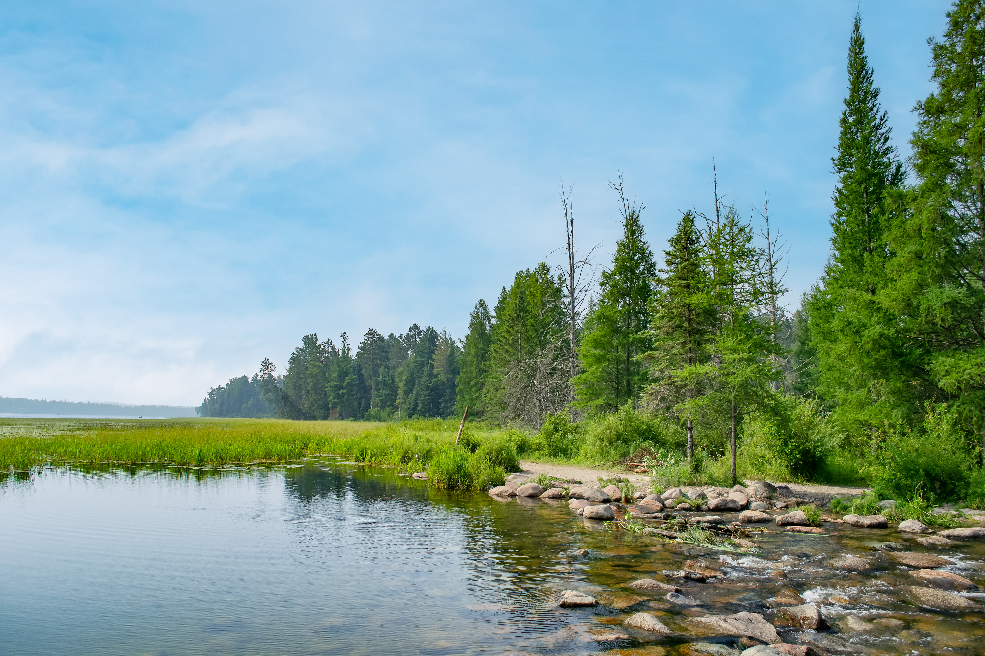 Mississippi River Headwaters in Itasca State Park.