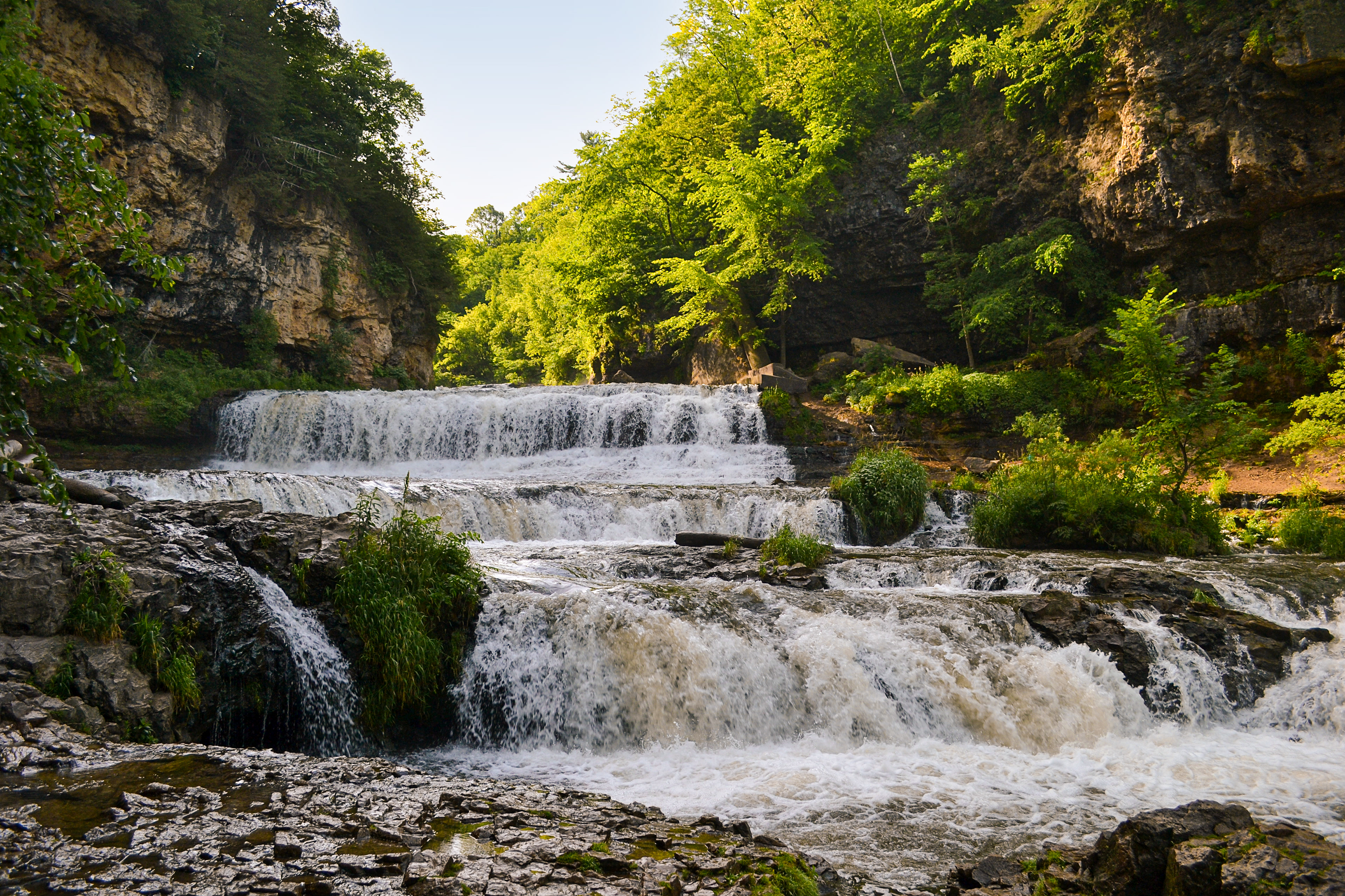 Willow Falls. Willow River State Park. Hudson, WI.